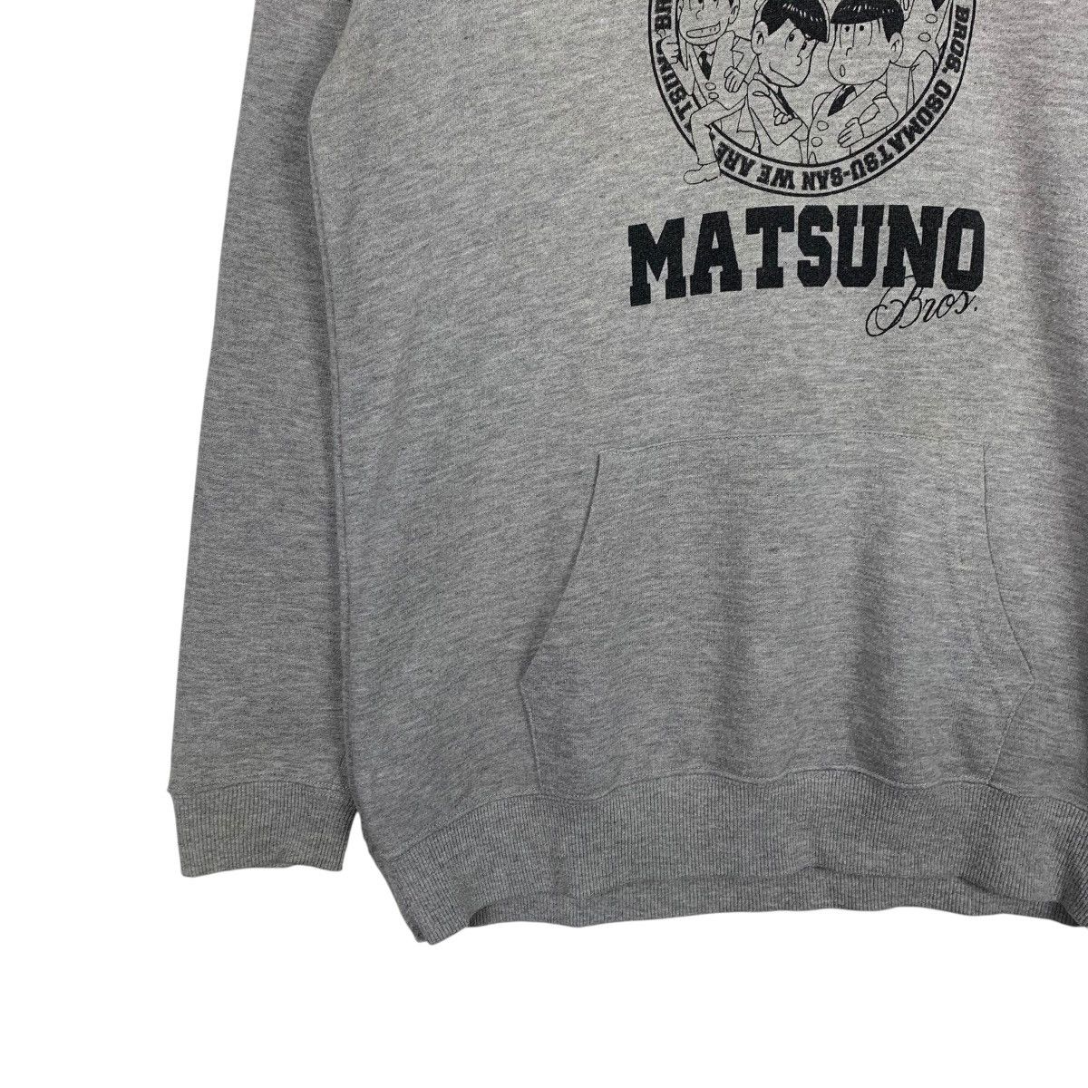 Anime Vintage Y2K Anima Matsuno Bros Pullover Hoodie Size US L / EU 52-54 / 3 - 3 Thumbnail