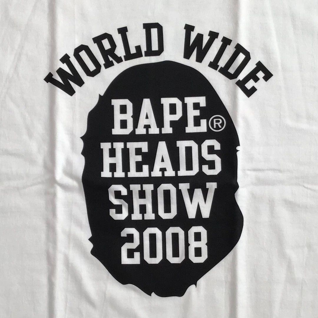 Bape 2008 BAPE HEADS SHOW T-shirt NIGO Pharrell Kanye West NERD Size US L / EU 52-54 / 3 - 3 Thumbnail
