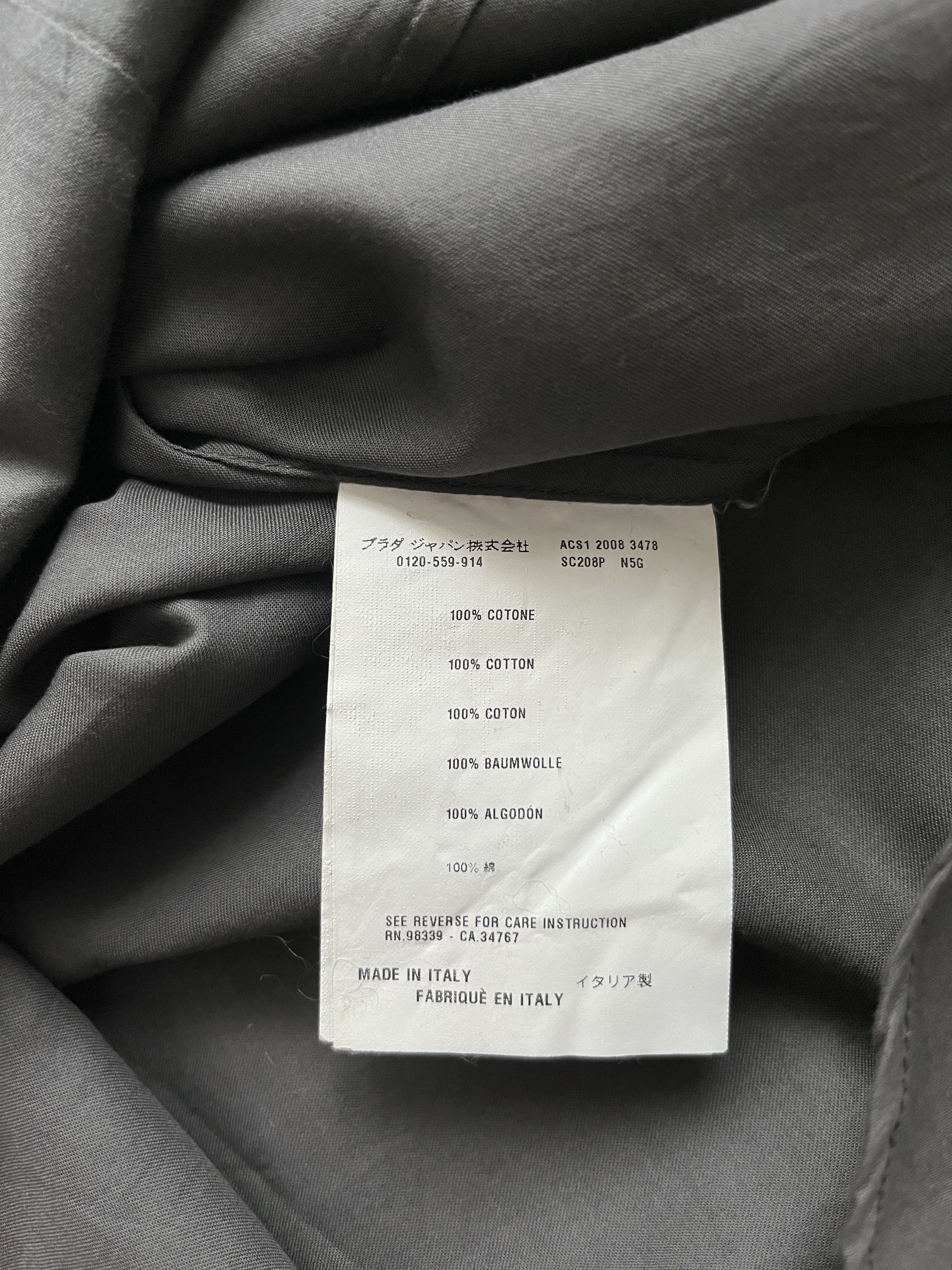 Prada ⚡️QUICK SALE⚡️2008 Prada Sport Linea Rossa Button Up Shirt Size US L / EU 52-54 / 3 - 5 Thumbnail