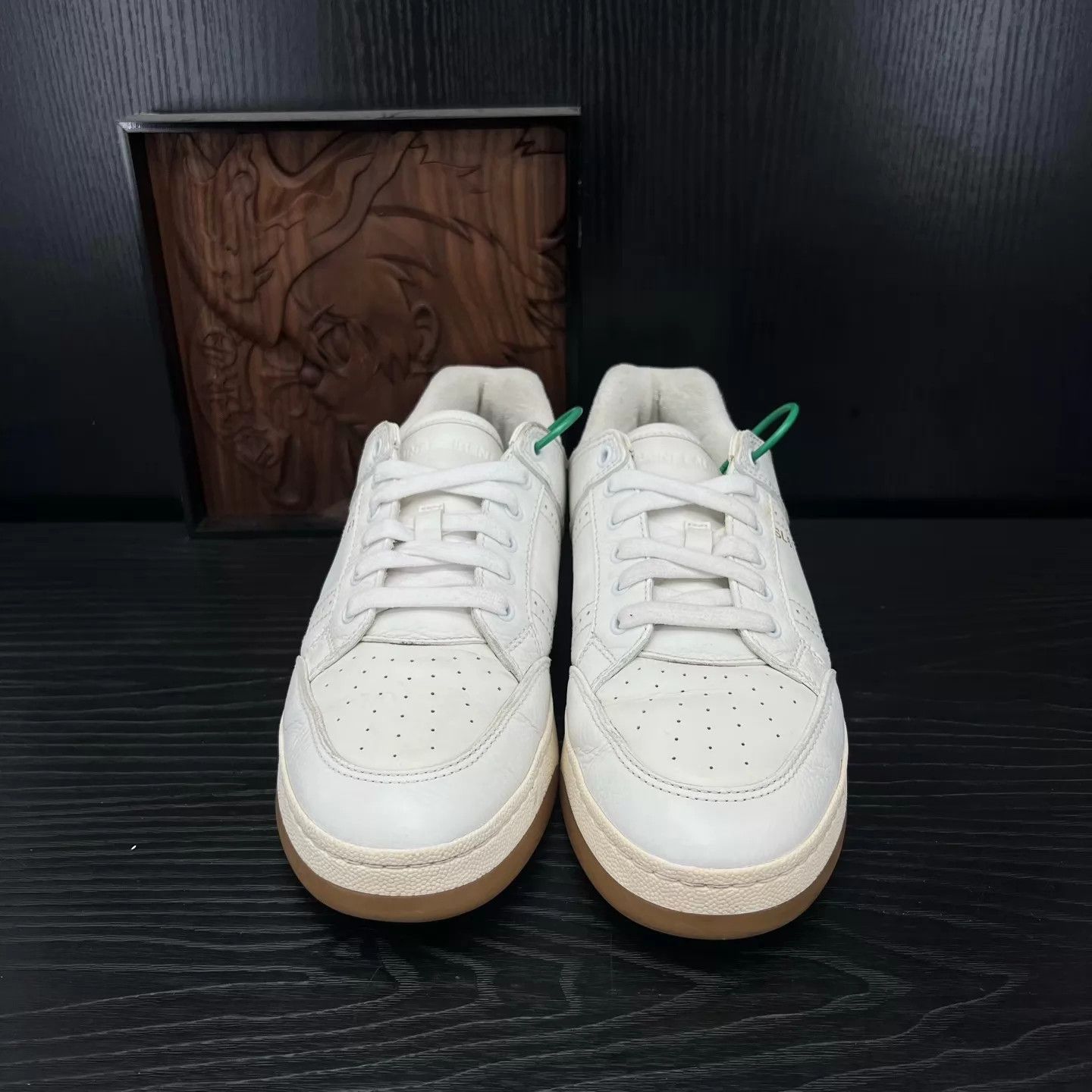 Yves Saint Laurent YSL SL/61 White 42 Like New With Box & Accs Size US 9 / EU 42 - 5 Thumbnail