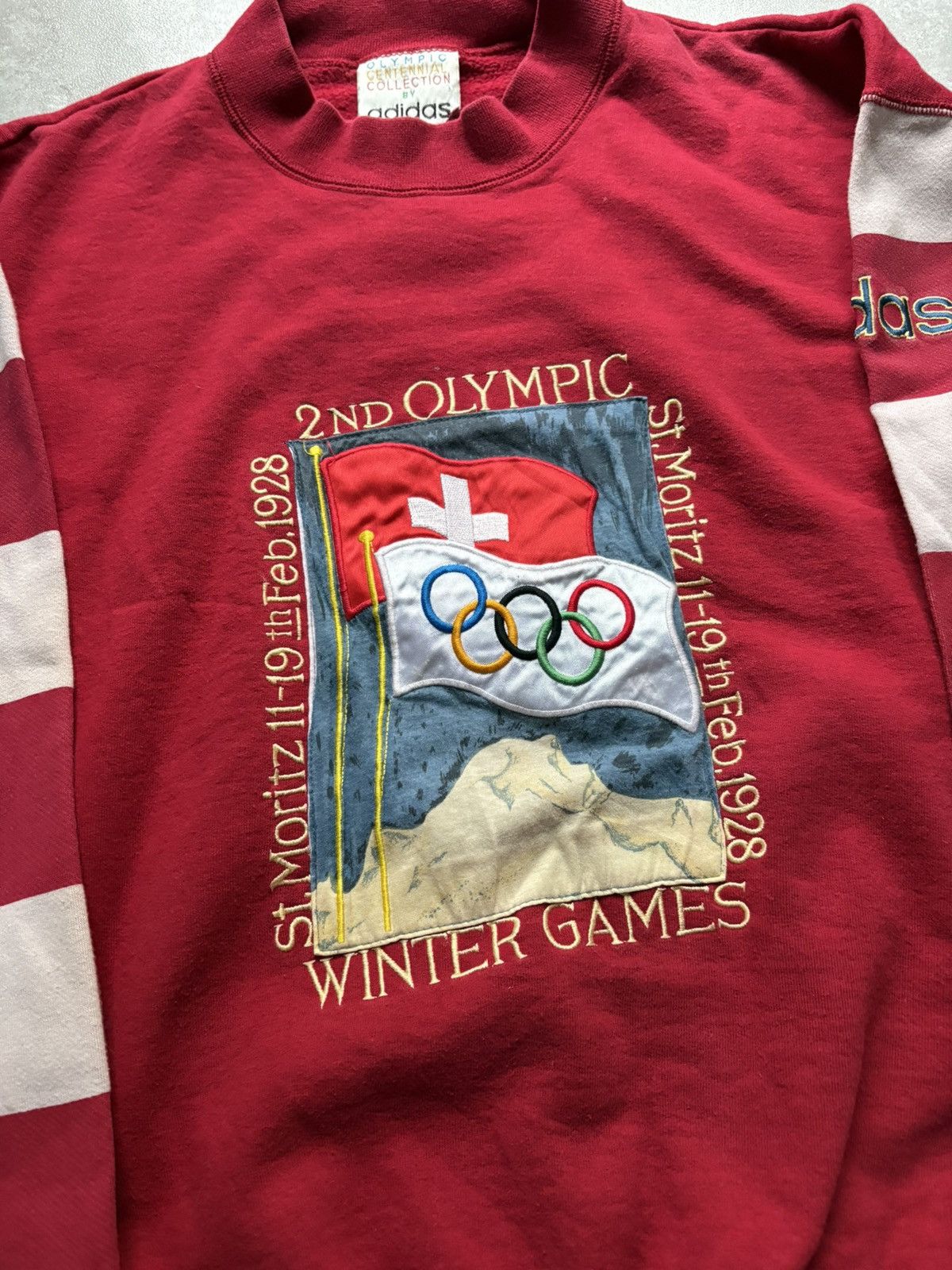 Adidas RARE Hoodie Adidas 2nd Olympic Games Collection St.Moritz Size US M / EU 48-50 / 2 - 4 Thumbnail