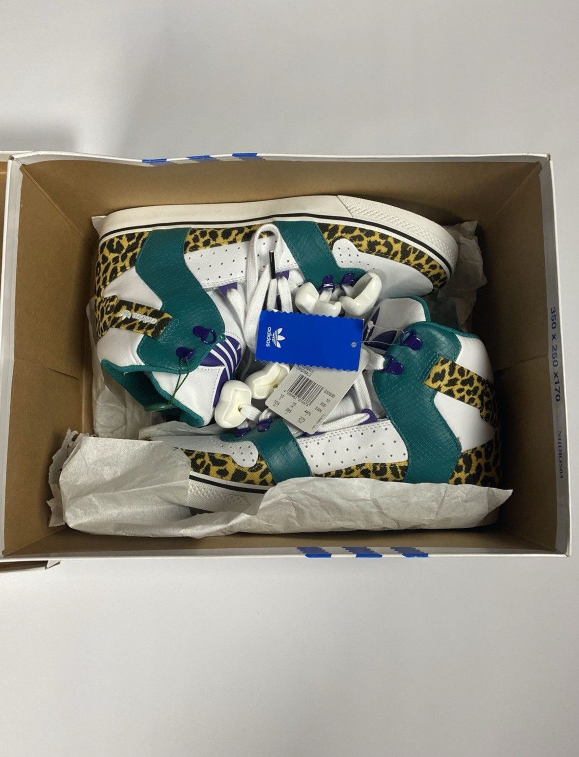 Adidas × Jeremy Scott Jermey Scott x Adidas Bones Hightops Size US 10.5 / EU 43-44 - 12 Thumbnail