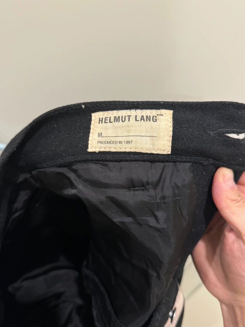 Helmut Lang HELMUT LANG Brush the woolen trousers Size US 30 / EU 46 - 3 Thumbnail