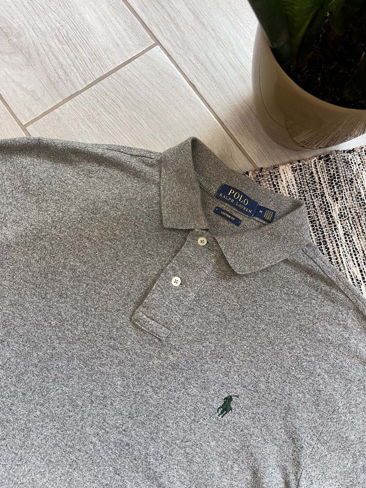 Polo Ralph Lauren Polo Ralph Lauren long sleeve polo shirt grey size M Size US M / EU 48-50 / 2 - 3 Thumbnail