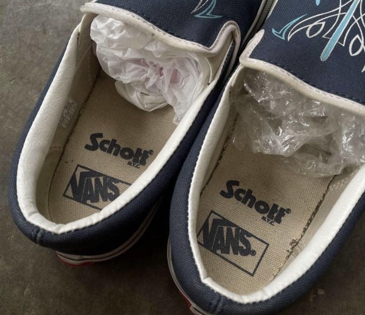 Vans Vans x schott nyc slip on shoe Size US 8 / EU 41 - 4 Thumbnail