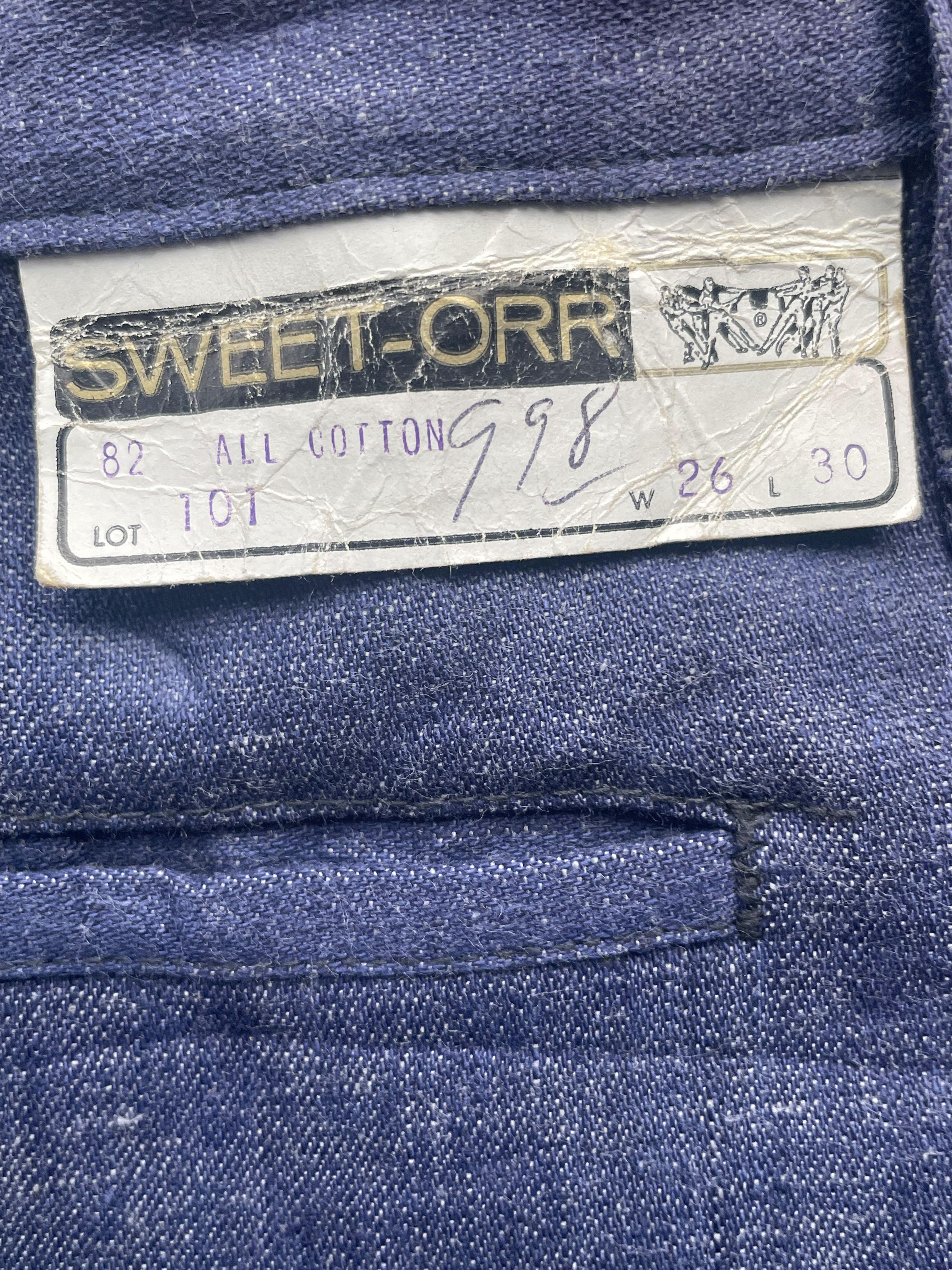 Vintage Vintage 80's Sweet Orr Union Made Lot 101 Deadstock Size US 26 / EU 42 - 6 Thumbnail