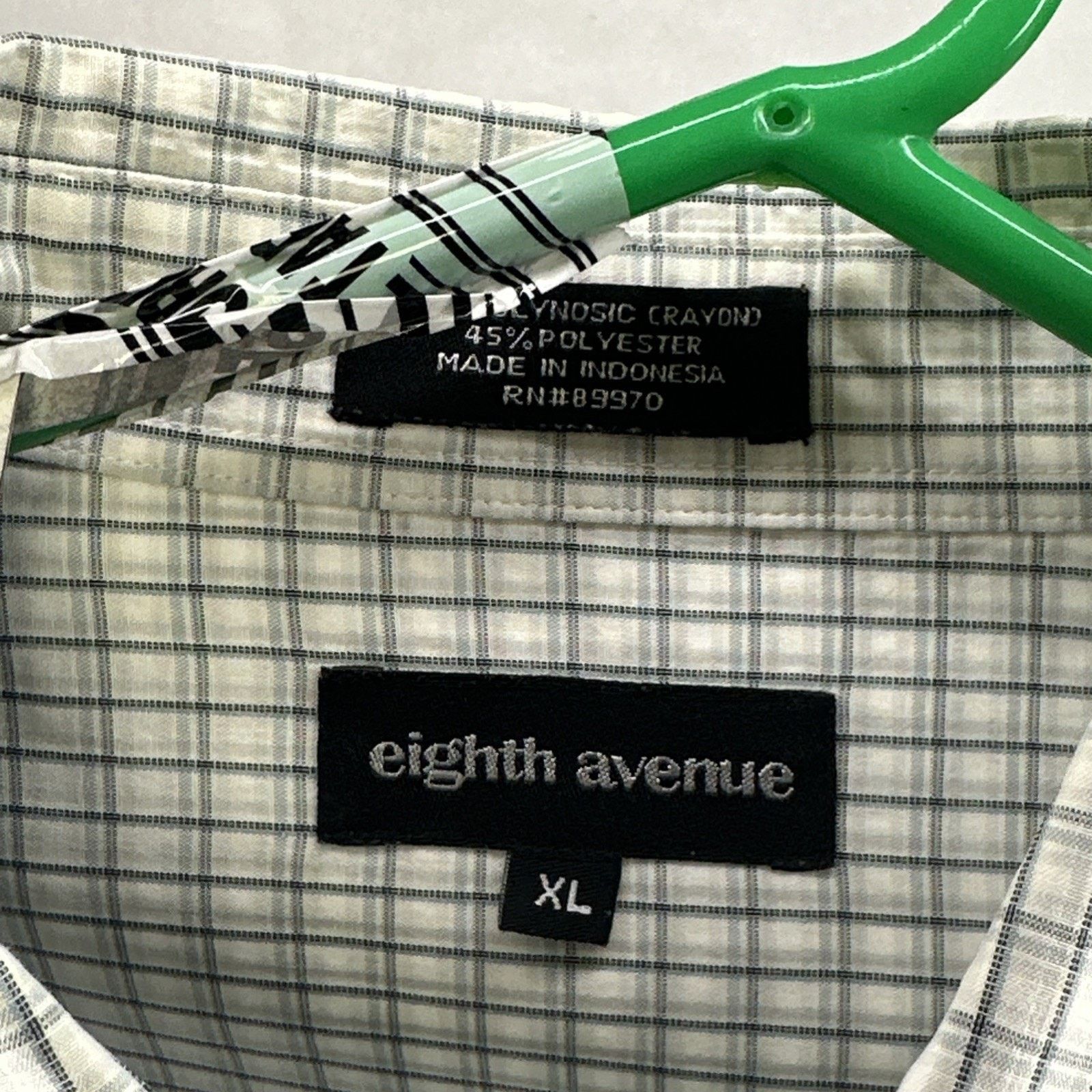 & Other Stories eighth Avenue Mens Large Plaid Flip Cuff Long Sleeve Button Size US XL / EU 56 / 4 - 4 Thumbnail