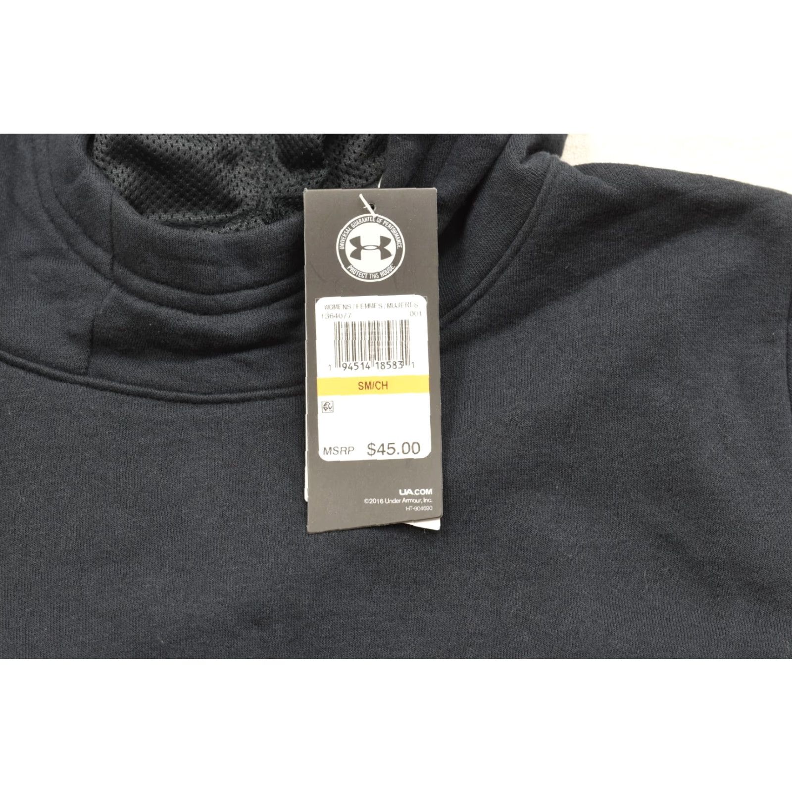 Under Armour **Under Armour Women's Black Rival Fleece Hoodie** User: Under Armour Women's Black Rival Fleece Hoodie NWT 1364077 Size S / US 4 / IT 40 - 6 Thumbnail