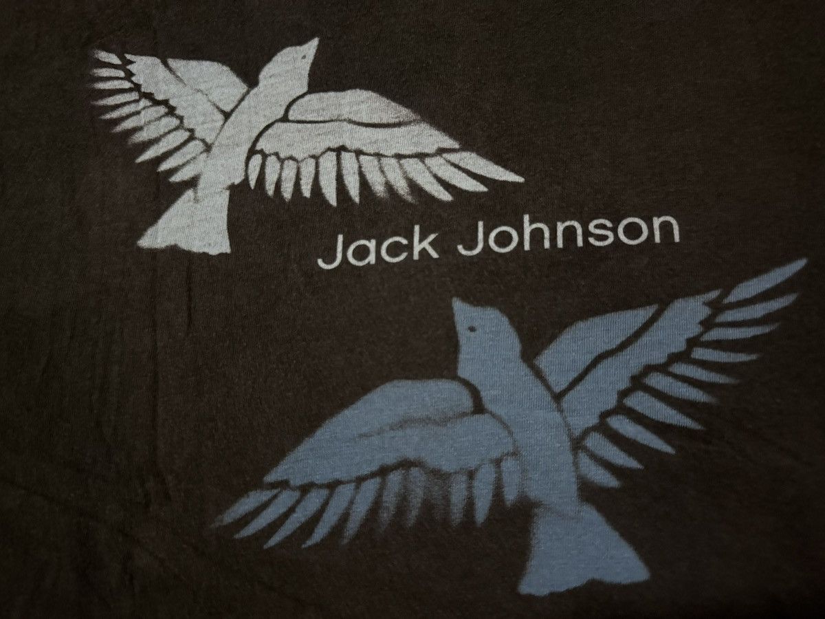 Band Tees × Vintage Vintage 2000s Jack Johnson Brushfire Records T Shirt Y2K Size US M / EU 48-50 / 2 - 2 Thumbnail