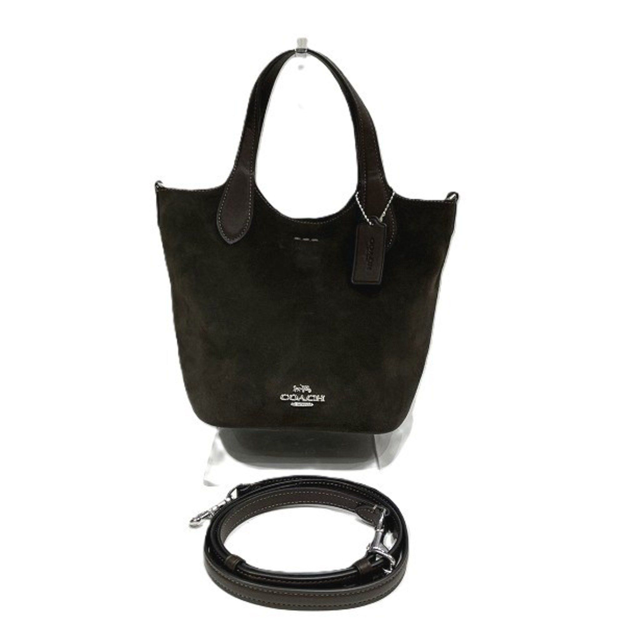 Coach Hanna Bucket Cw006 Bag Handbag Shoulder Women's in Brown