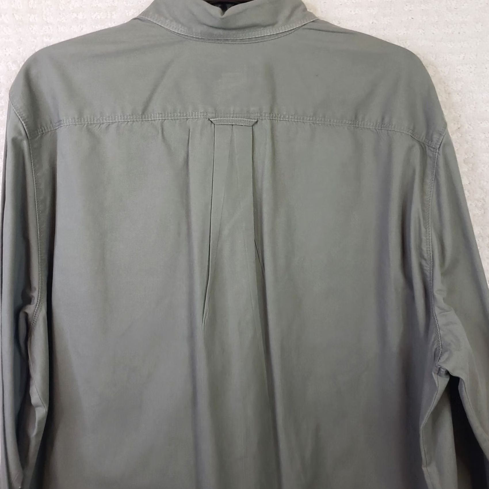 Eddie Bauer Mens EDDIE BAUER Olive Green Long Sleeve Shirt Size XXL Cotton Outdoor Workwear Size US XXL / EU 58 / 5 - 7 Thumbnail