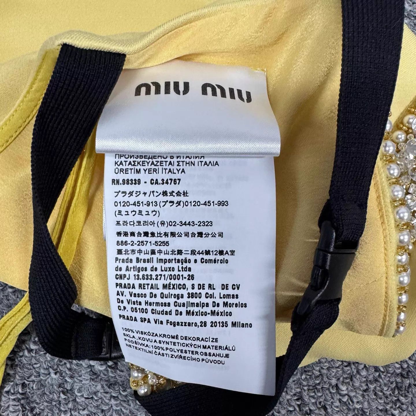 Miu Miu MIU MIU Crystal Pearl Neckline Waisted Halter Top 38 Size XS / US 0-2 / IT 36-38 - 6 Thumbnail