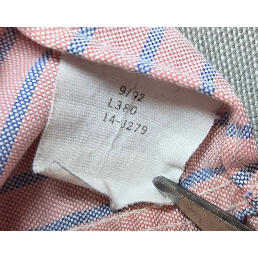 L.L. Bean Vintage L.L. Bean USA Stripe Shirt 16-35 Size US M / EU 48-50 / 2 - 8 Thumbnail