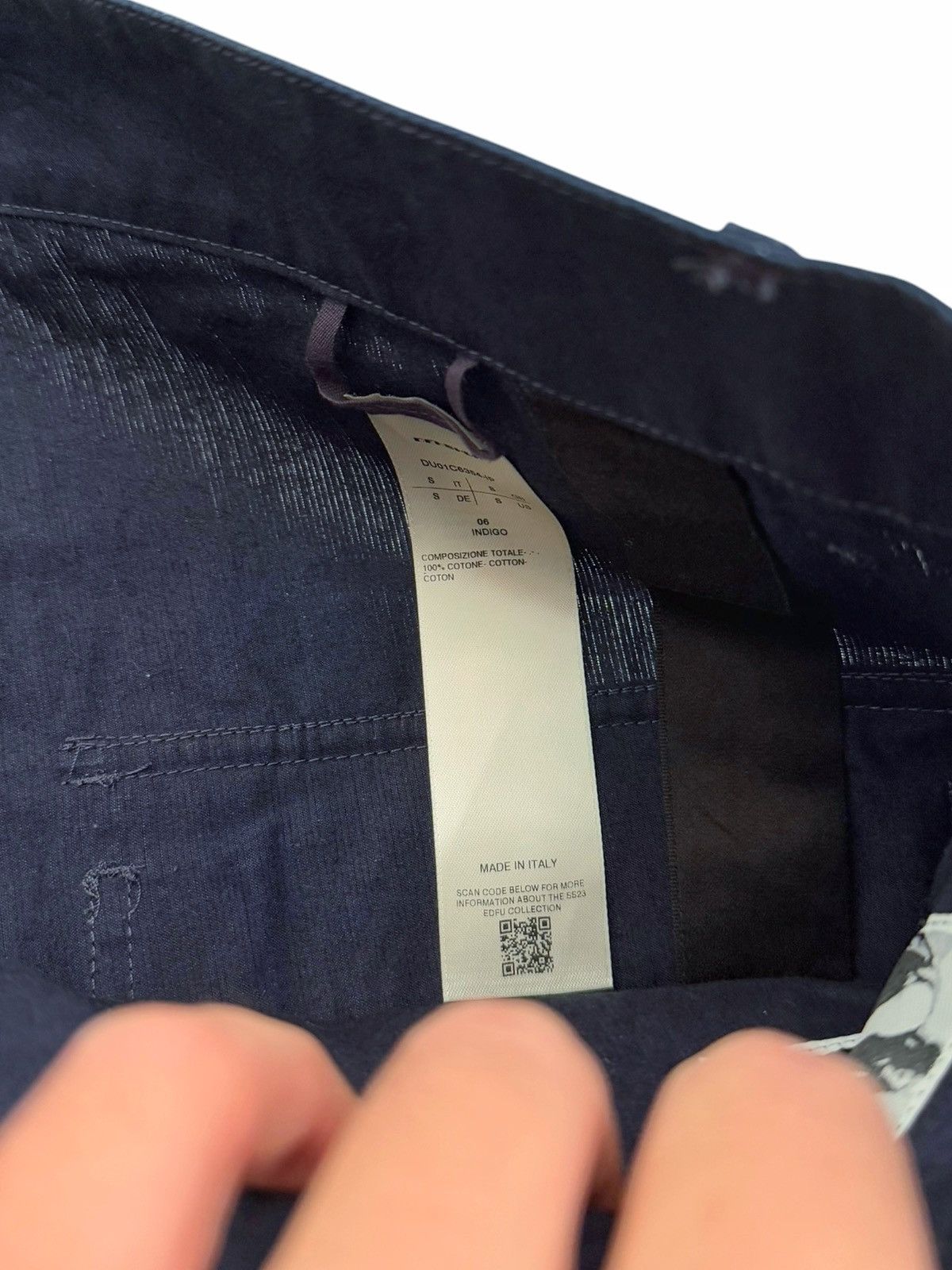 Rick Owens Indigo Baggy Carpenter Trouser Pant Size US 34 / EU 50 - 6 Thumbnail