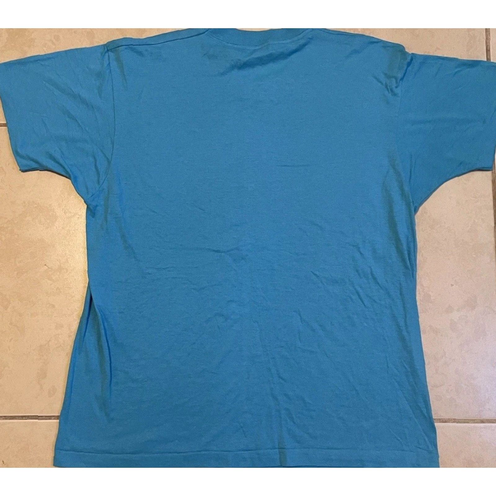 Vintage VINTAGE Windsor Canada Bridge Faded Shirt M Blue Beach Surf Art College Grunge 90s T-Shirt Mens Size US M / EU 48-50 / 2 - 6 Thumbnail