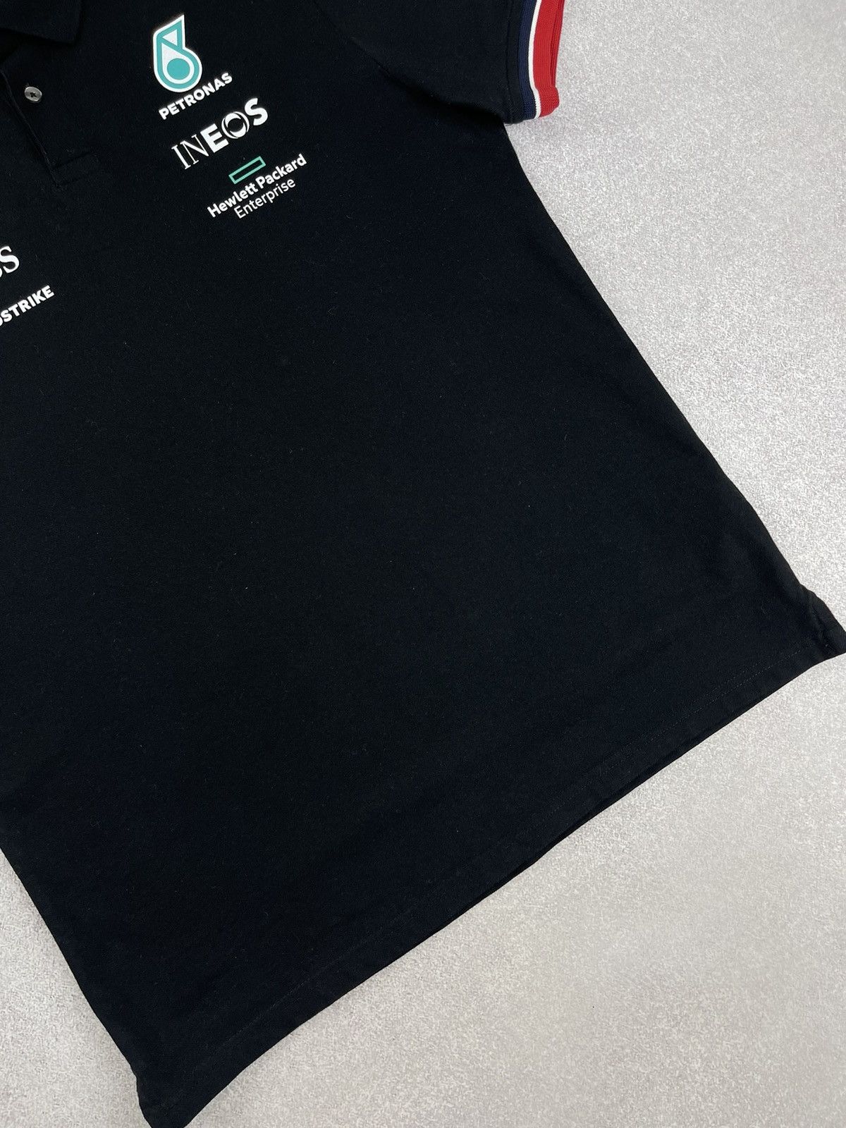 Formula 1 × Mercedes-Benz Mercedes AMG Petronans Formula One Team Racing Polo Shirt Size US L / EU 52-54 / 3 - 2 Thumbnail