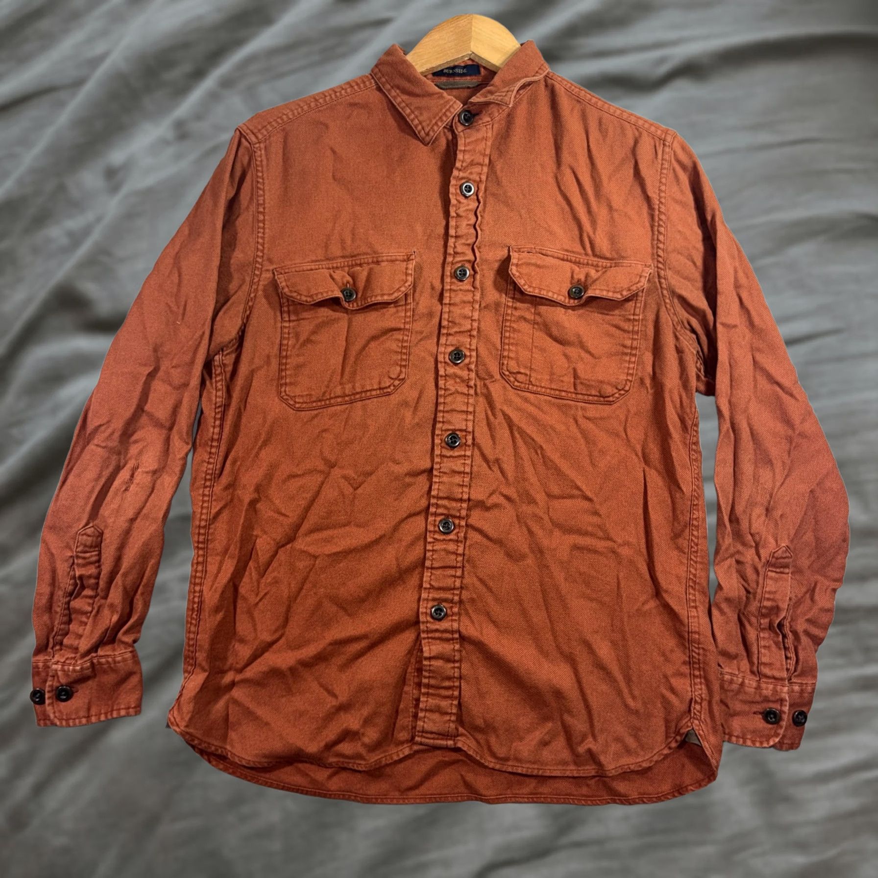 Pendleton Pendleton Shirt Mens Small Orange Twill Burnside Button Front Long Sleeve Casual Size US S / EU 44-46 / 1 - 1 Thumbnail