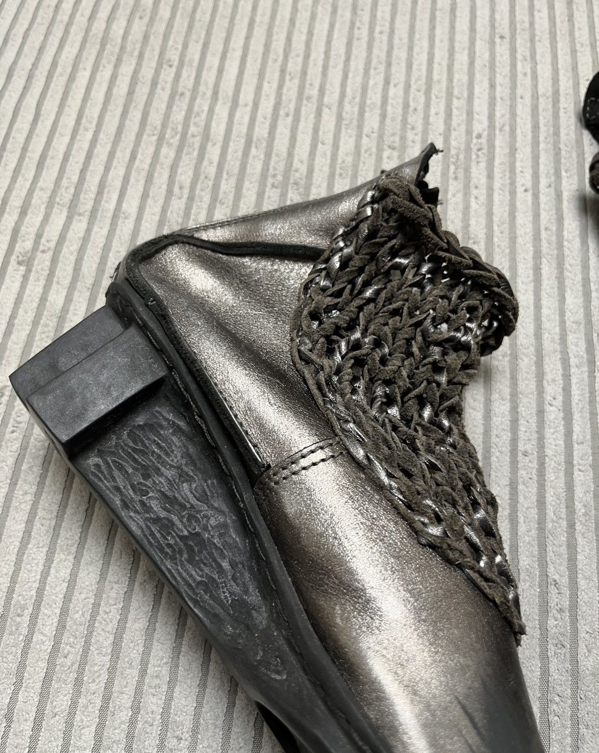 Trippen Trippen Leather Avant Garde Mesh Zip Boots 90s Size US 9 / IT 39 - 7 Thumbnail