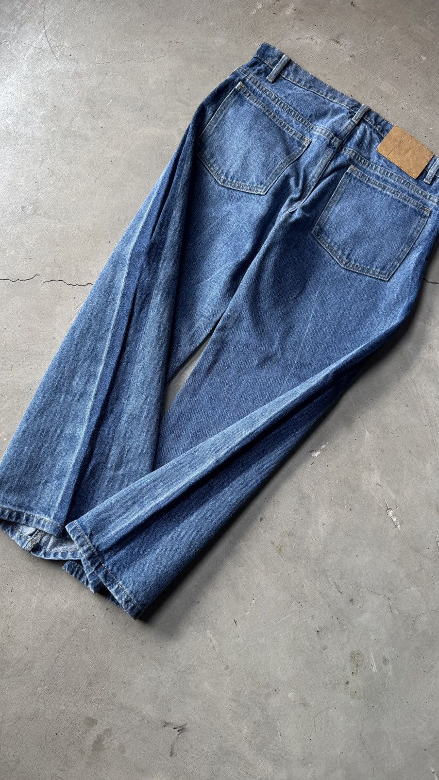 Balenciaga 2017 BALENCIAGA BY DEMNA GVASALIA BLUE JEANS Size 31" - 3 Thumbnail