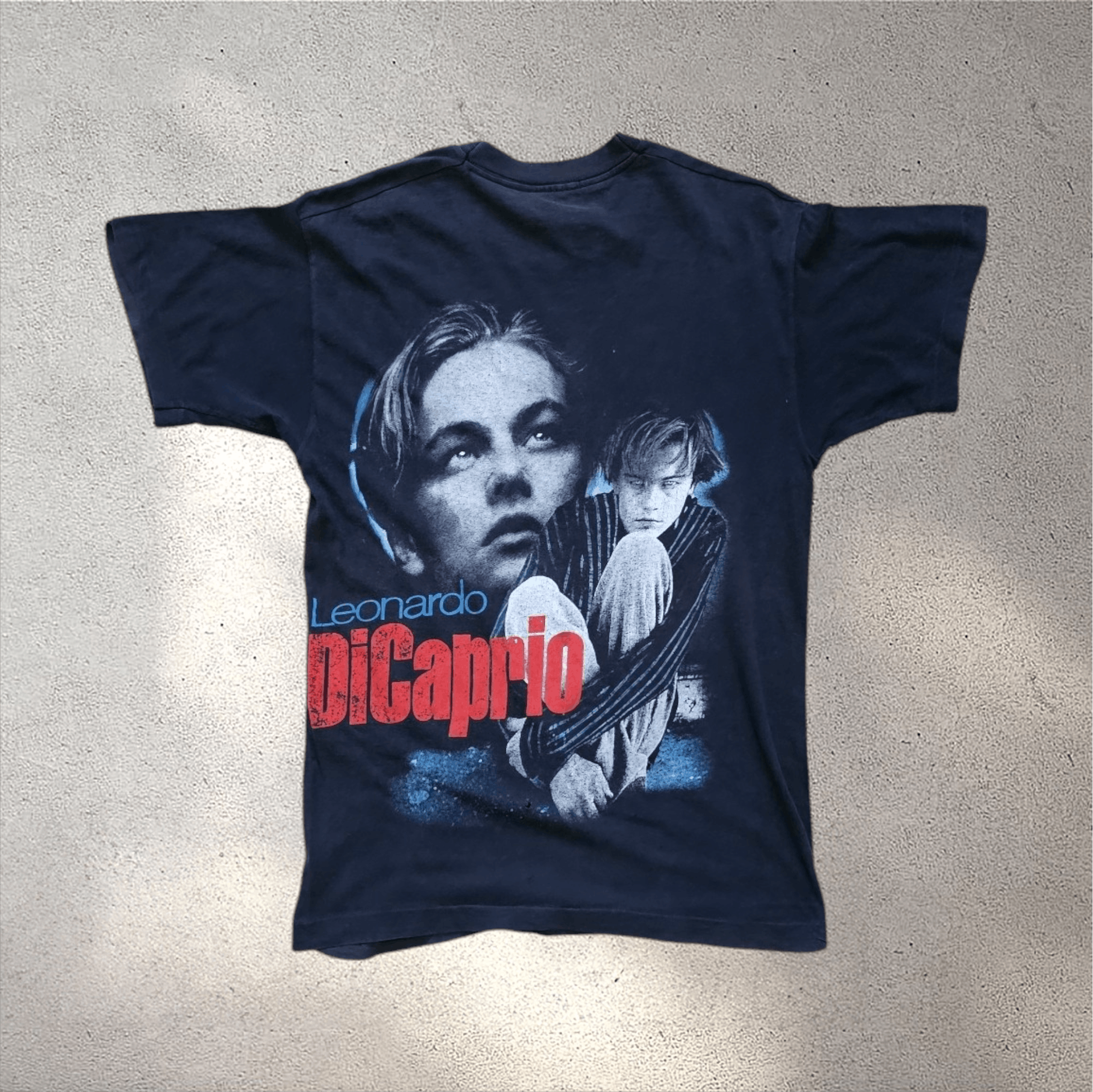 Vintage Leonardo Di Caprio Rare Print 90's Tee Size US M / EU 48-50 / 2 - 4 Thumbnail