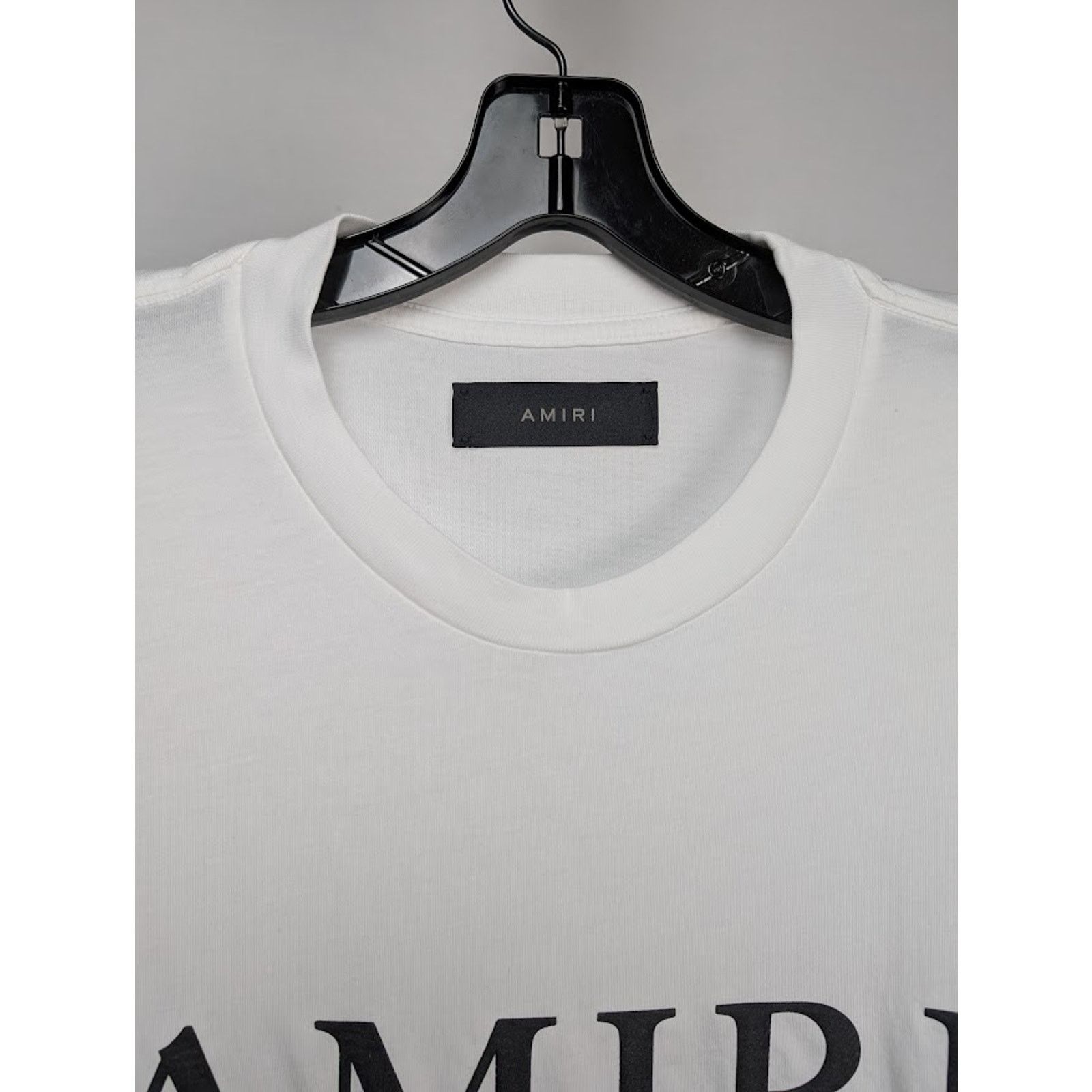 Amiri o1rshd1 MA Bar Logo Tee T-Shirt in White Size US S / EU 44-46 / 1 - 3 Thumbnail