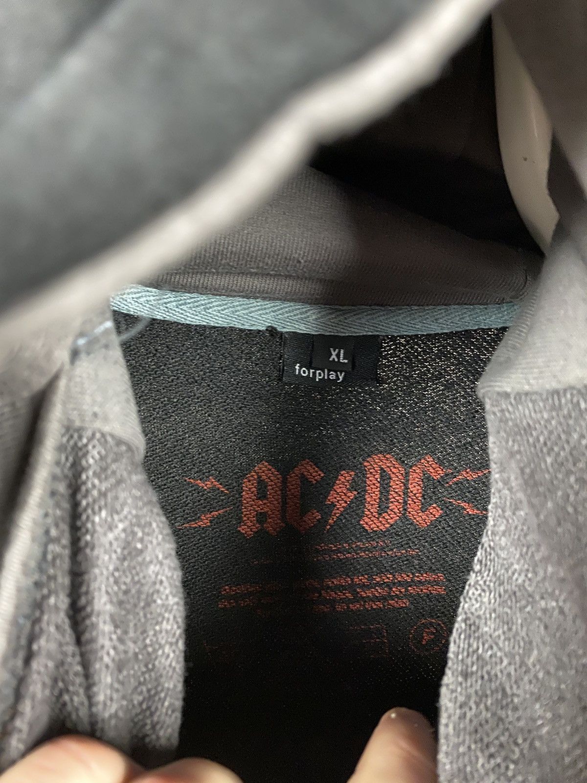 AC/DC 🎸Vintage Hoodie AC/DC Ninja Big Logo Oversized Fit Rock Tee🎸 Size US XL / EU 56 / 4 - 14 Thumbnail