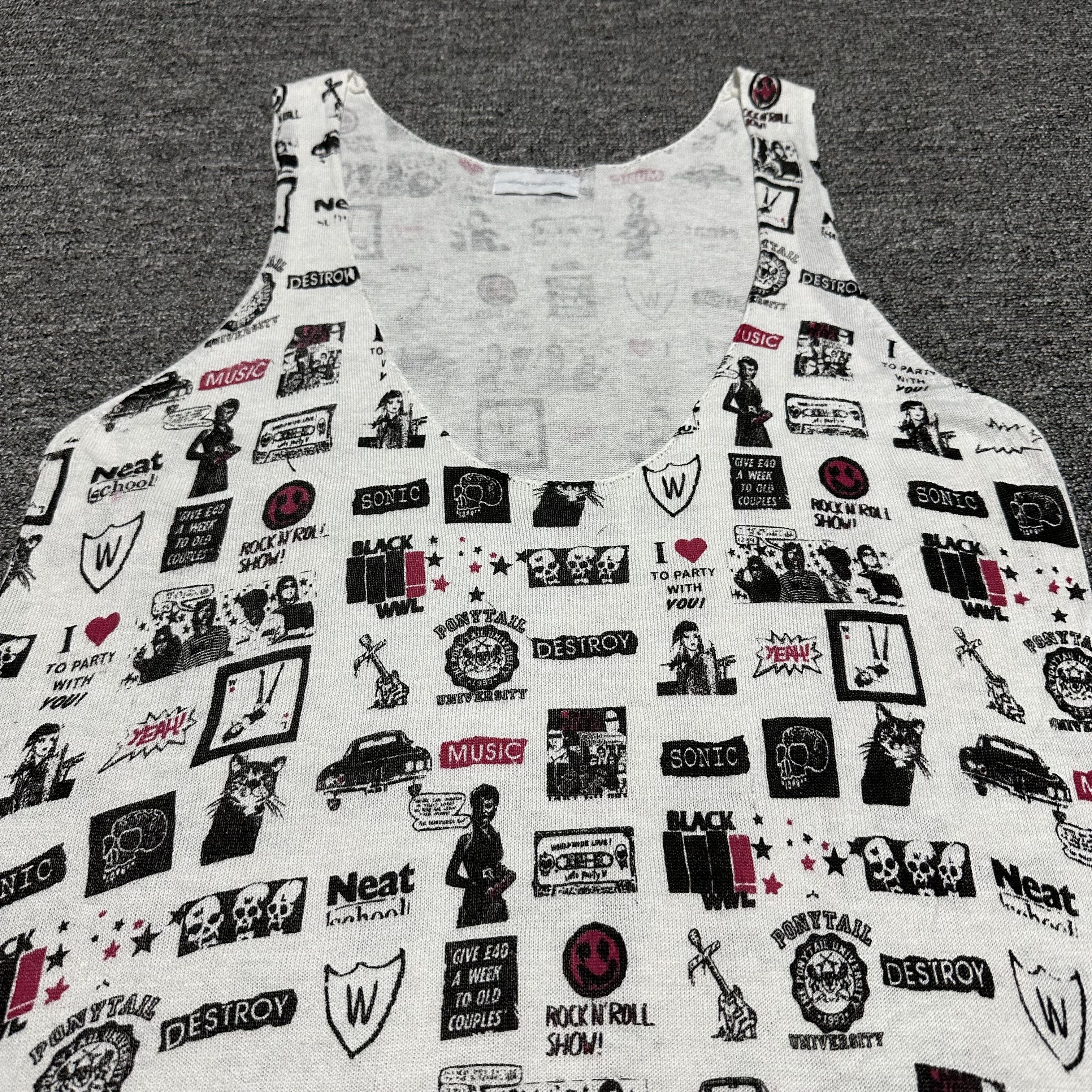 20471120 World Wide Love Tank Top Size US S / EU 44-46 / 1 - 2 Thumbnail
