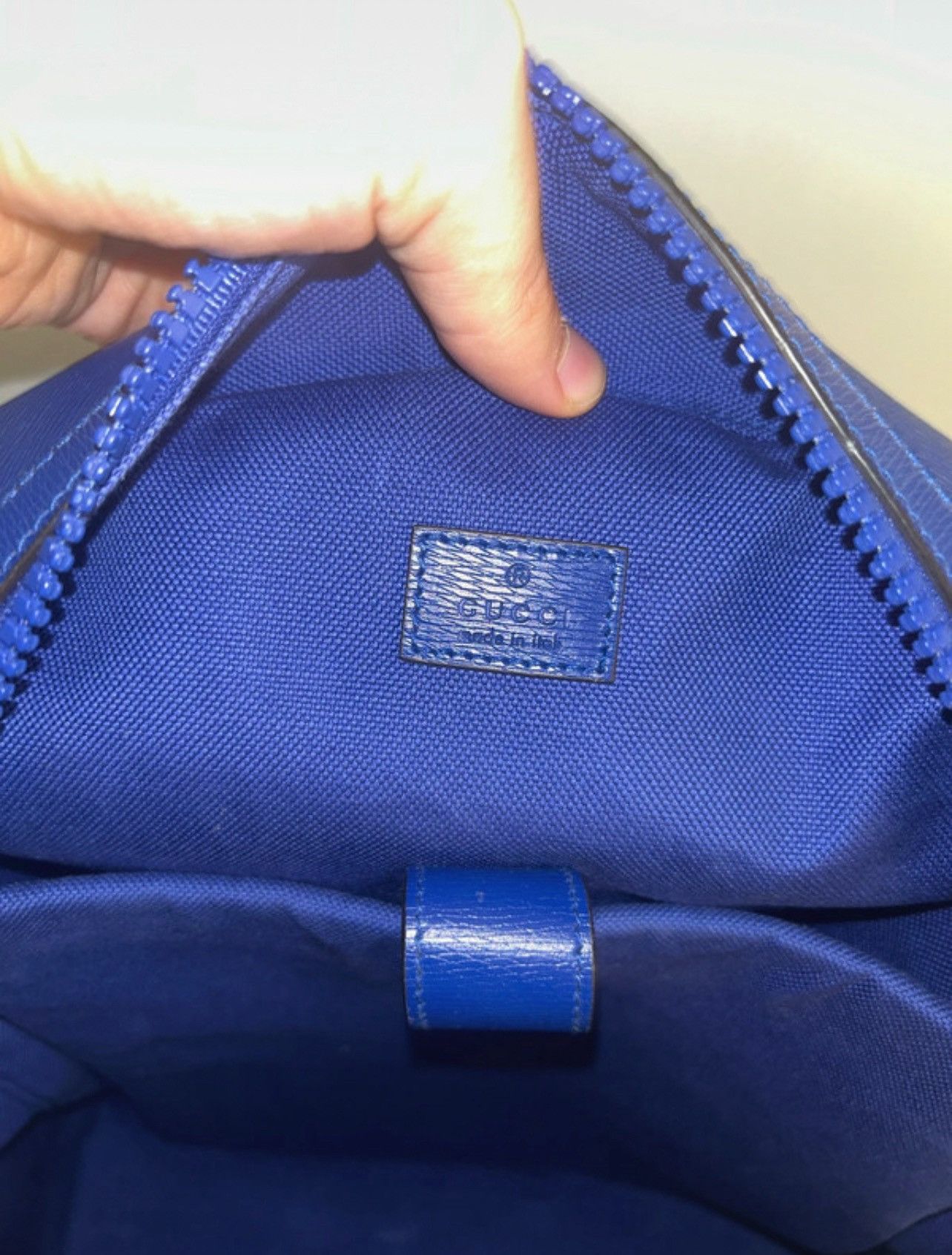 Gucci Gucci Leather Backpack Size ONE SIZE - 6 Thumbnail
