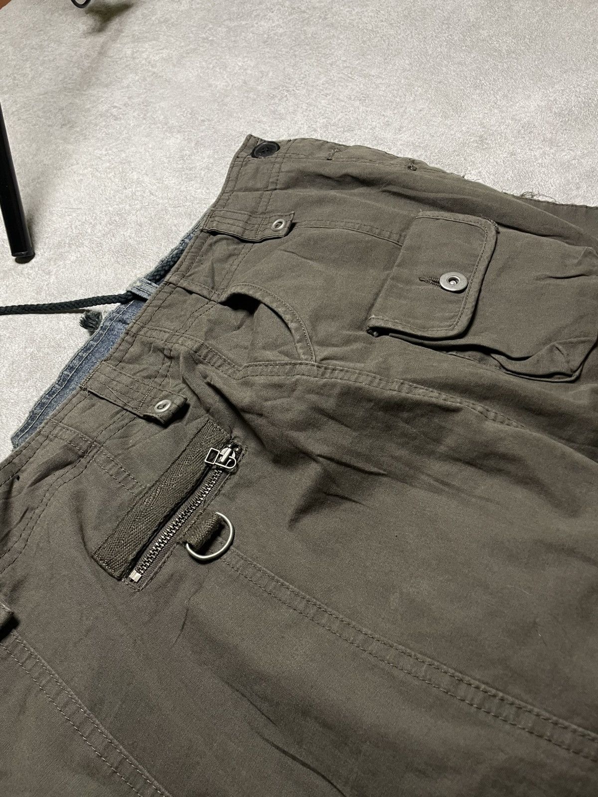 14th Addiction 2000s Skull 14th Addiction Flared Jeans Mud Wash Distressed Size US 34 / EU 50 - 14 Thumbnail