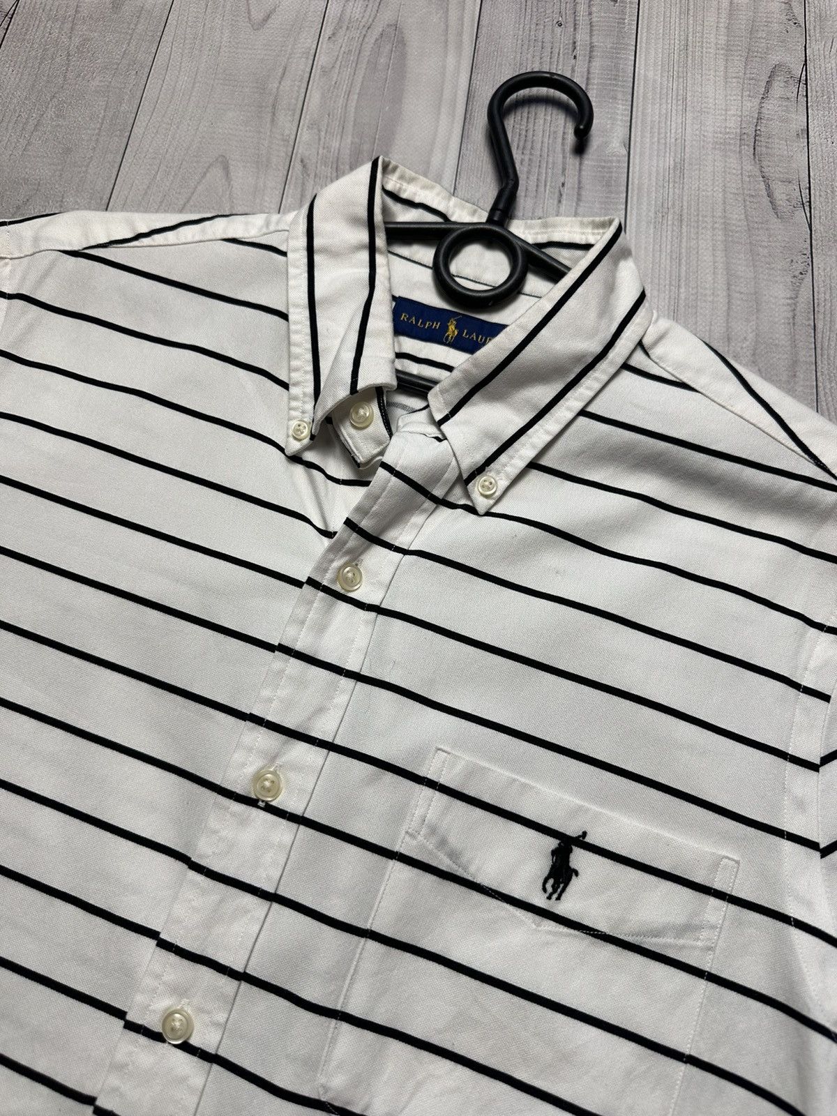 Polo Ralph Lauren × Vintage Vintage polo Ralph Lauren shirt size M rare striped Size US M / EU 48-50 / 2 - 4 Thumbnail