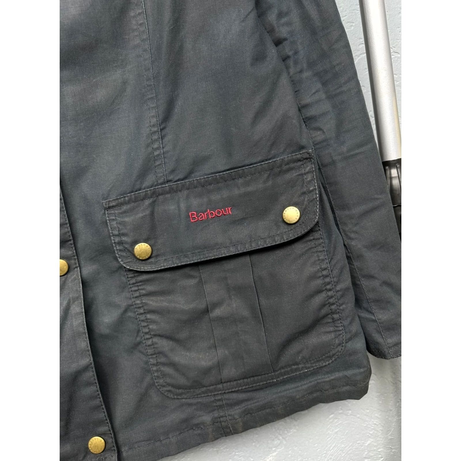 Barbour Barbour Jacket Womens Emma Wax Waxed Morris & Co Size UK 18 XL Multicolor Waxed Jacket Womens XL Barbour Size XL / US 12-14 / IT 48-50 - 4 Thumbnail