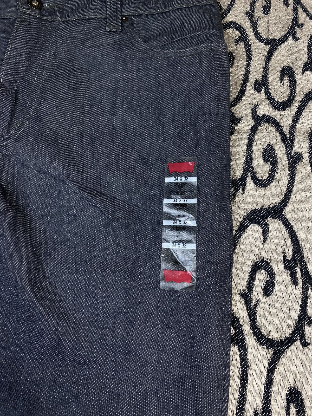 Levi's × Levi's Vintage Clothing Vintage Levi’s 510 Straight Grey Jeans Size US 34 / EU 50 - 7 Thumbnail