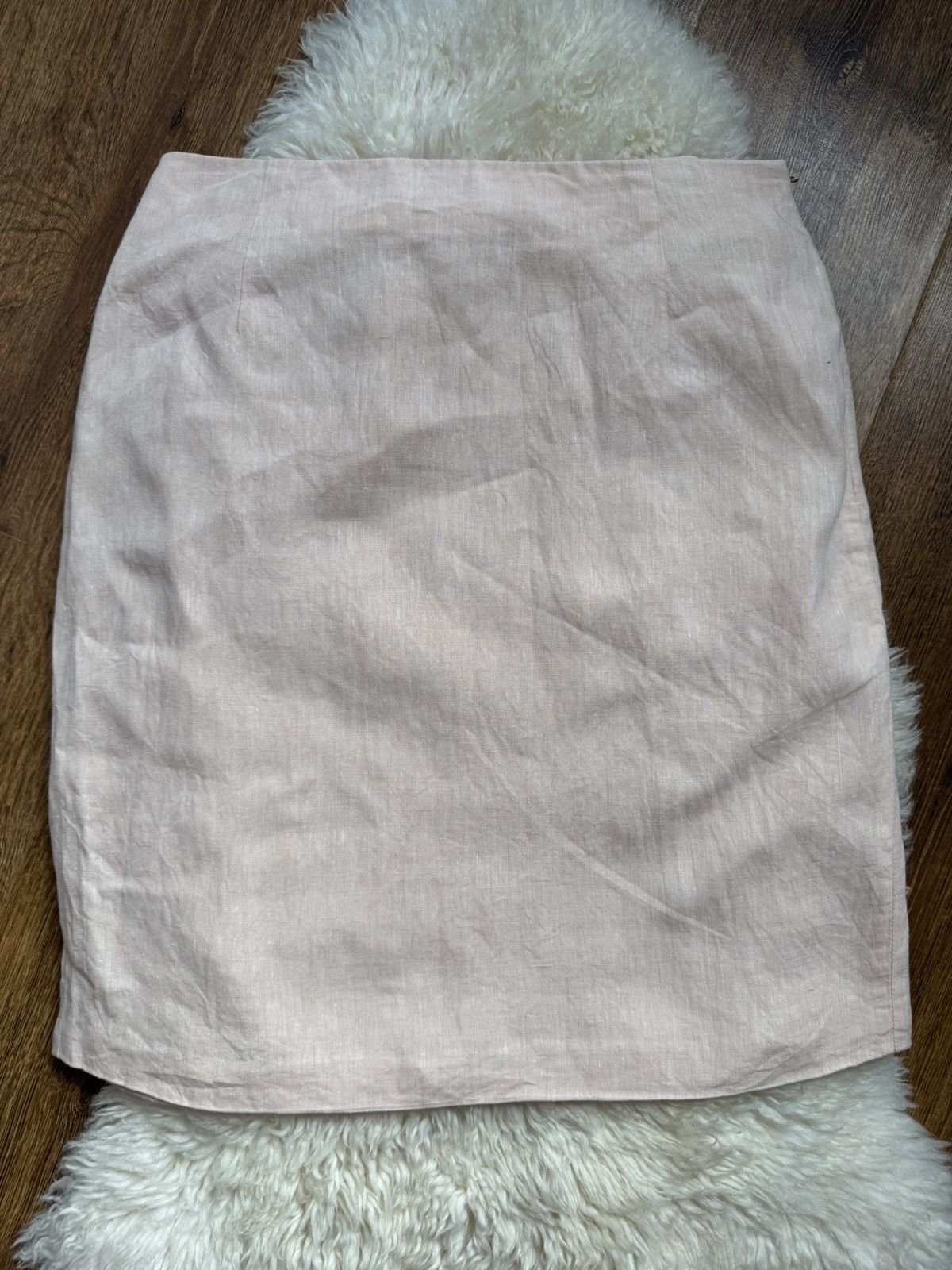 Vogue Vogue linen skirt in very good condition size 38 Size 30" / US 8 / IT 44 - 3 Thumbnail