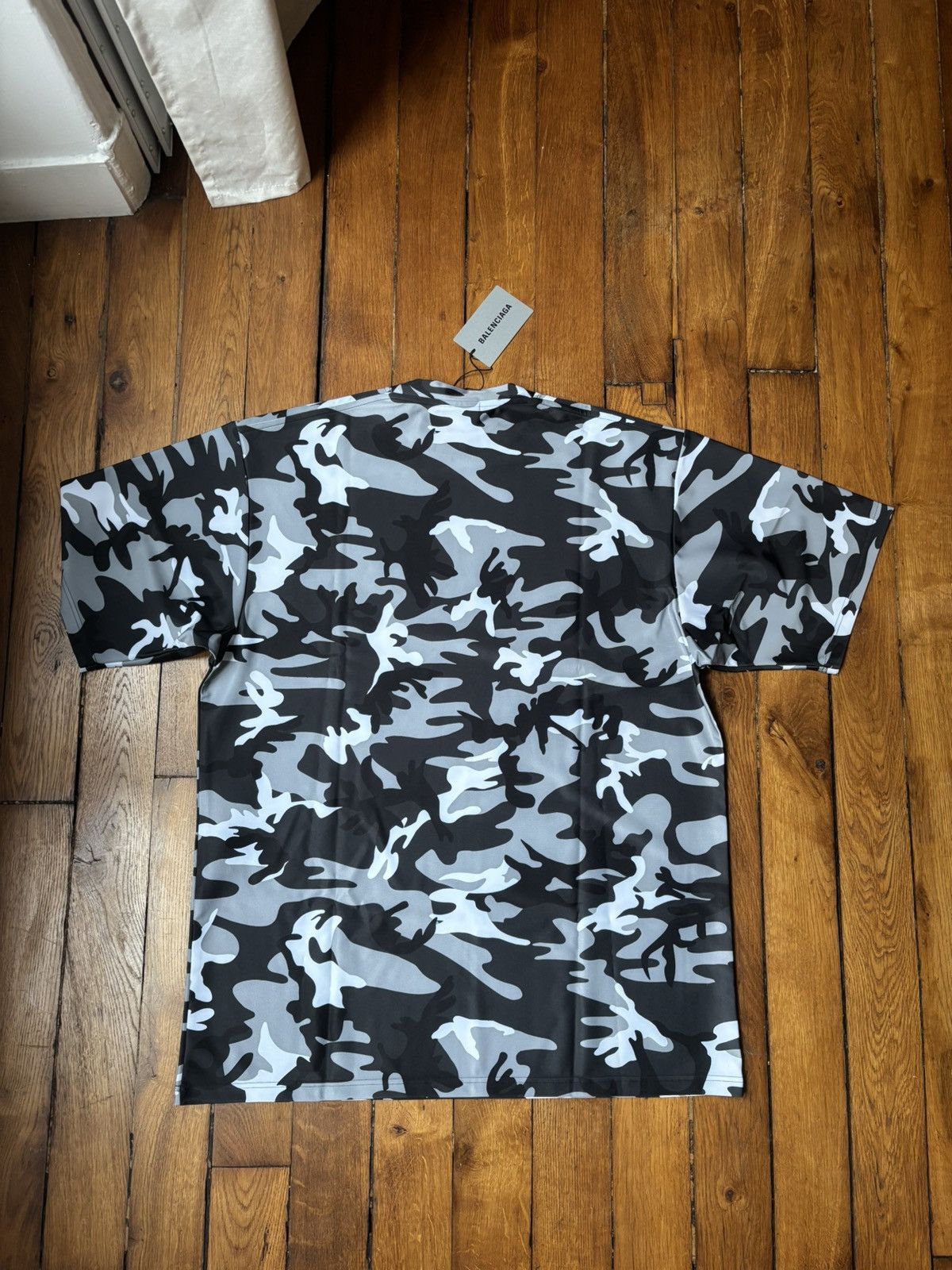 Balenciaga Swim T-Shirt Camo Print Size US XS / EU 42 / 0 - 3 Thumbnail