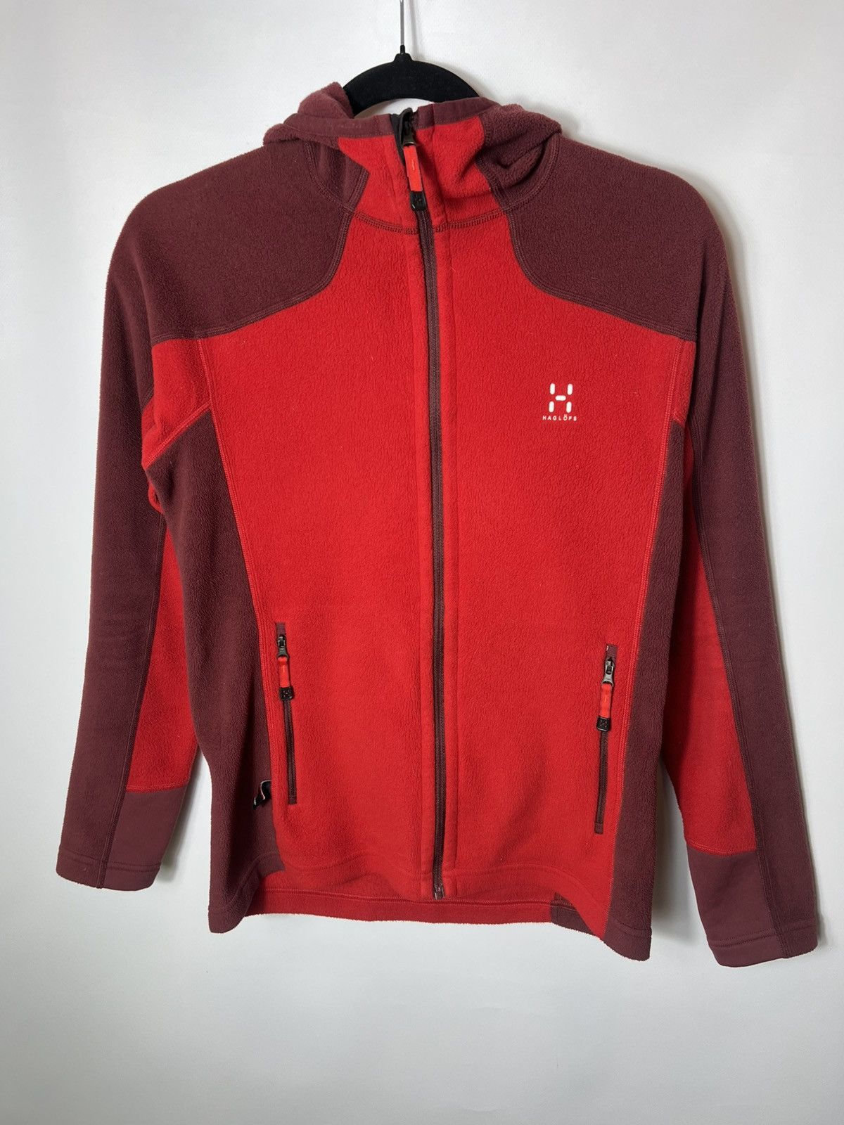 Haglofs Vintage outdoor Haglofs Hooded Full zip Fleece Hoodie Size S / US 4 / IT 40 - 1 Thumbnail