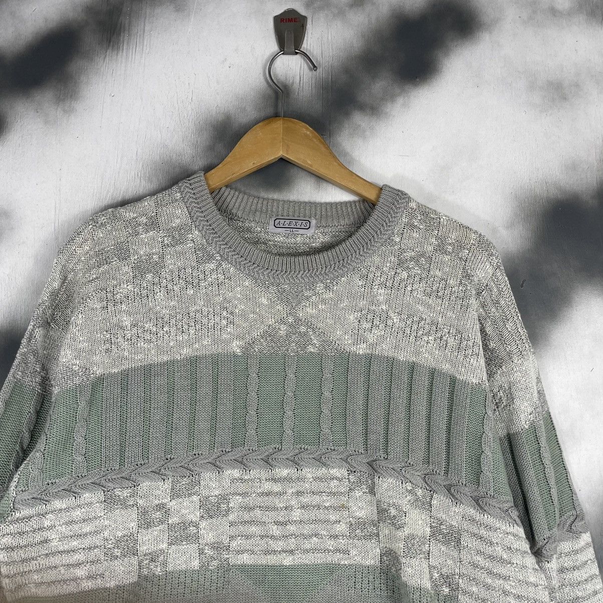 Homespun Knitwear × Japanese Brand Vintage Alexis Stripes Knitwear Size US L / EU 52-54 / 3 - 2 Thumbnail