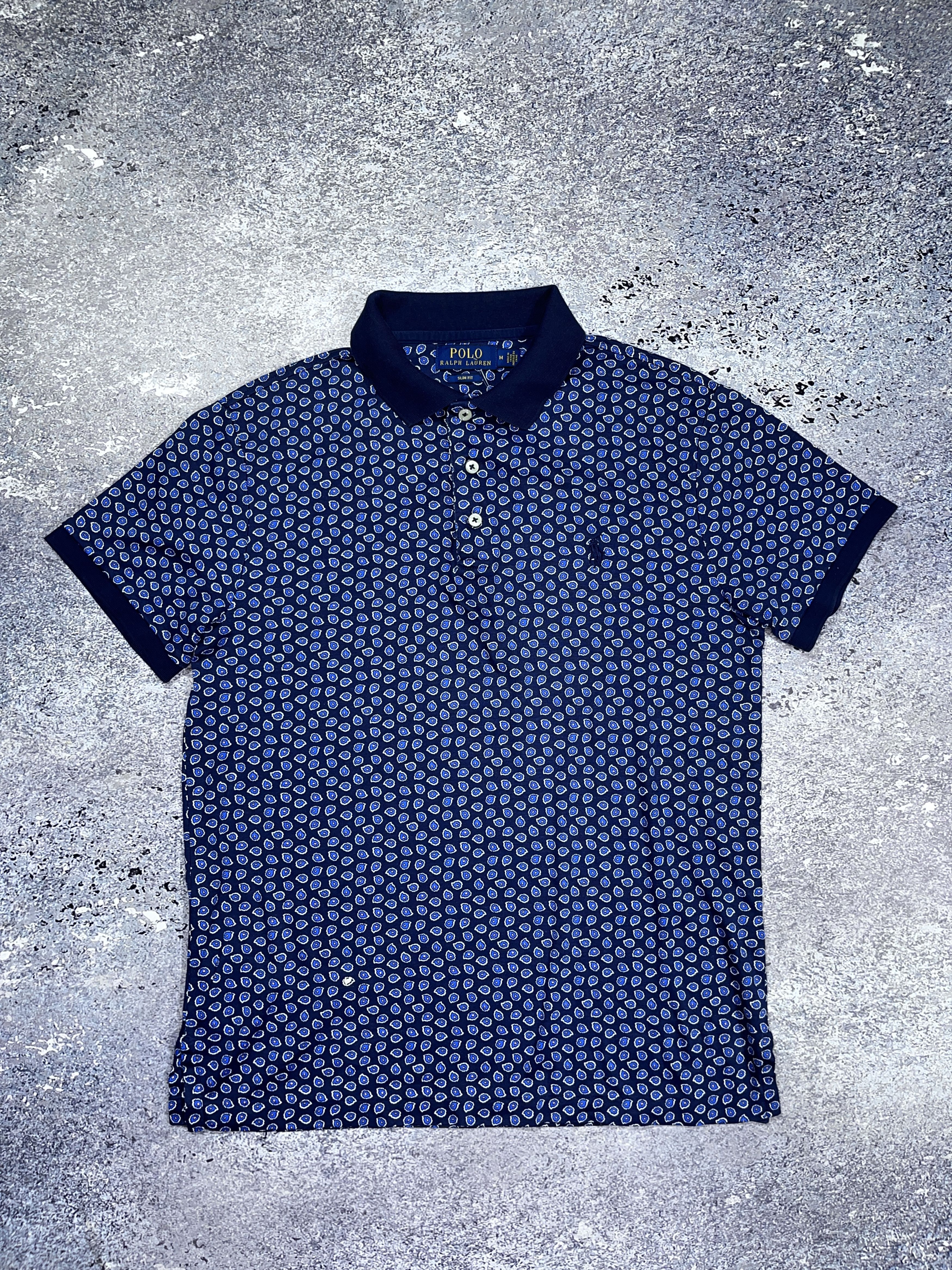 Polo Ralph Lauren Polo Ralph Lauren Polo Shirt Abstract Stretch Patterned Size US M / EU 48-50 / 2 - 1 Thumbnail
