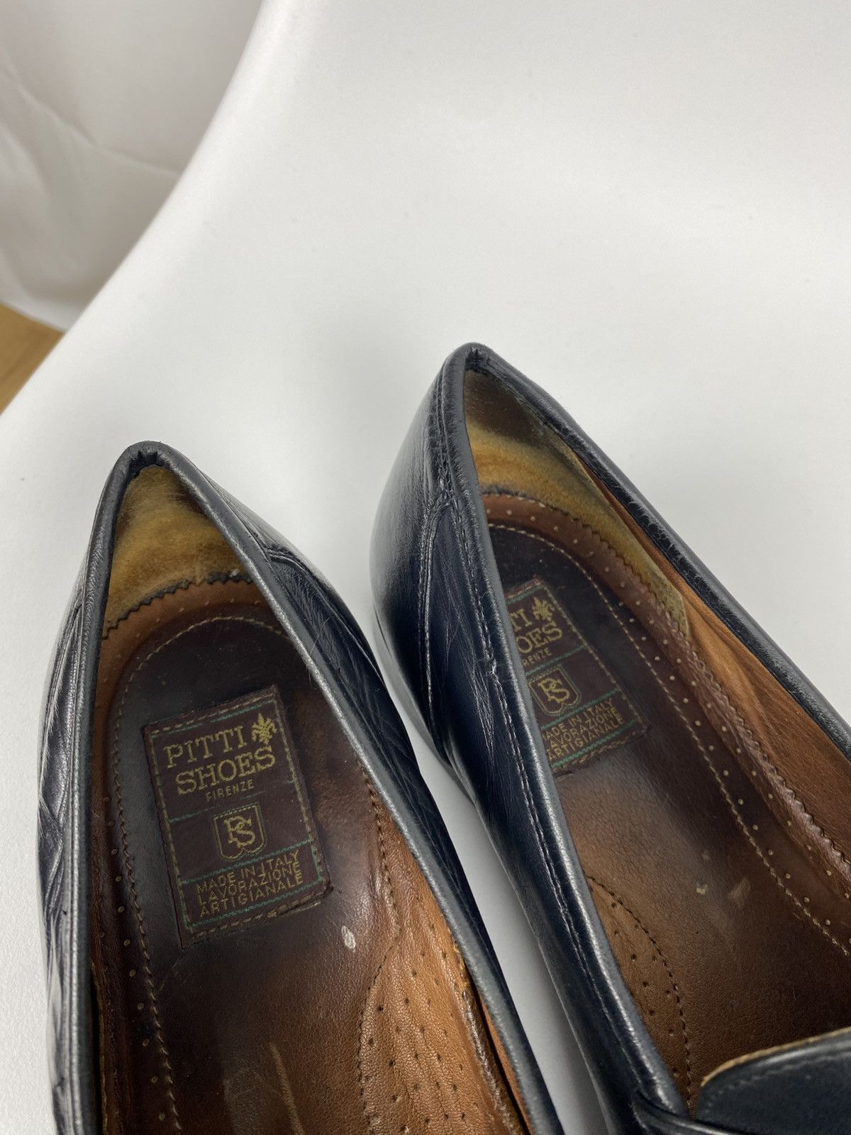 Other Pitti Shoes Italy Genuine Leather Bit Loafers size 43 Size US 10 / EU 43 - 9 Thumbnail