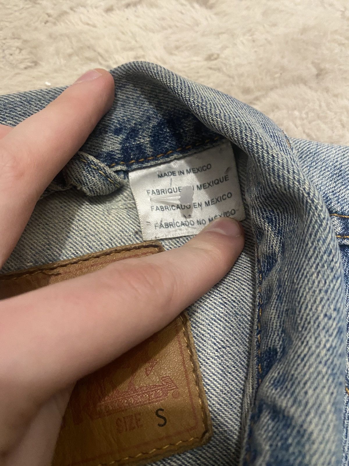 Levi's Levi Strauss denim distreesed jacket Size US M / EU 48-50 / 2 - 3 Thumbnail