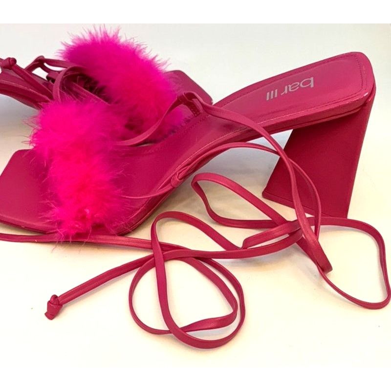 Bar III BAR III Womens NEW Auroraap Ankle Wrap Shoes / Size 10.5 Size US 10.5 / IT 40.5 - 3 Thumbnail