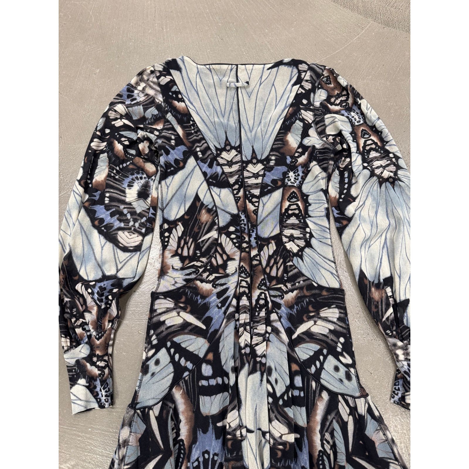 Jean Paul Gaultier 2003 Jean Paul Gaultier butterfly midi dress Size M / US 6-8 / IT 42-44 - 4 Thumbnail