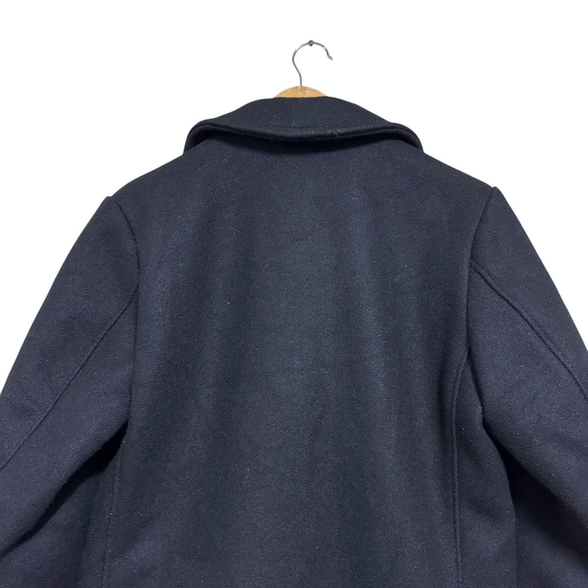 Schott Vintage Schott NYC U.S 740N Pea Jacket Melton Heavyweight Size US M / EU 48-50 / 2 - 9 Thumbnail