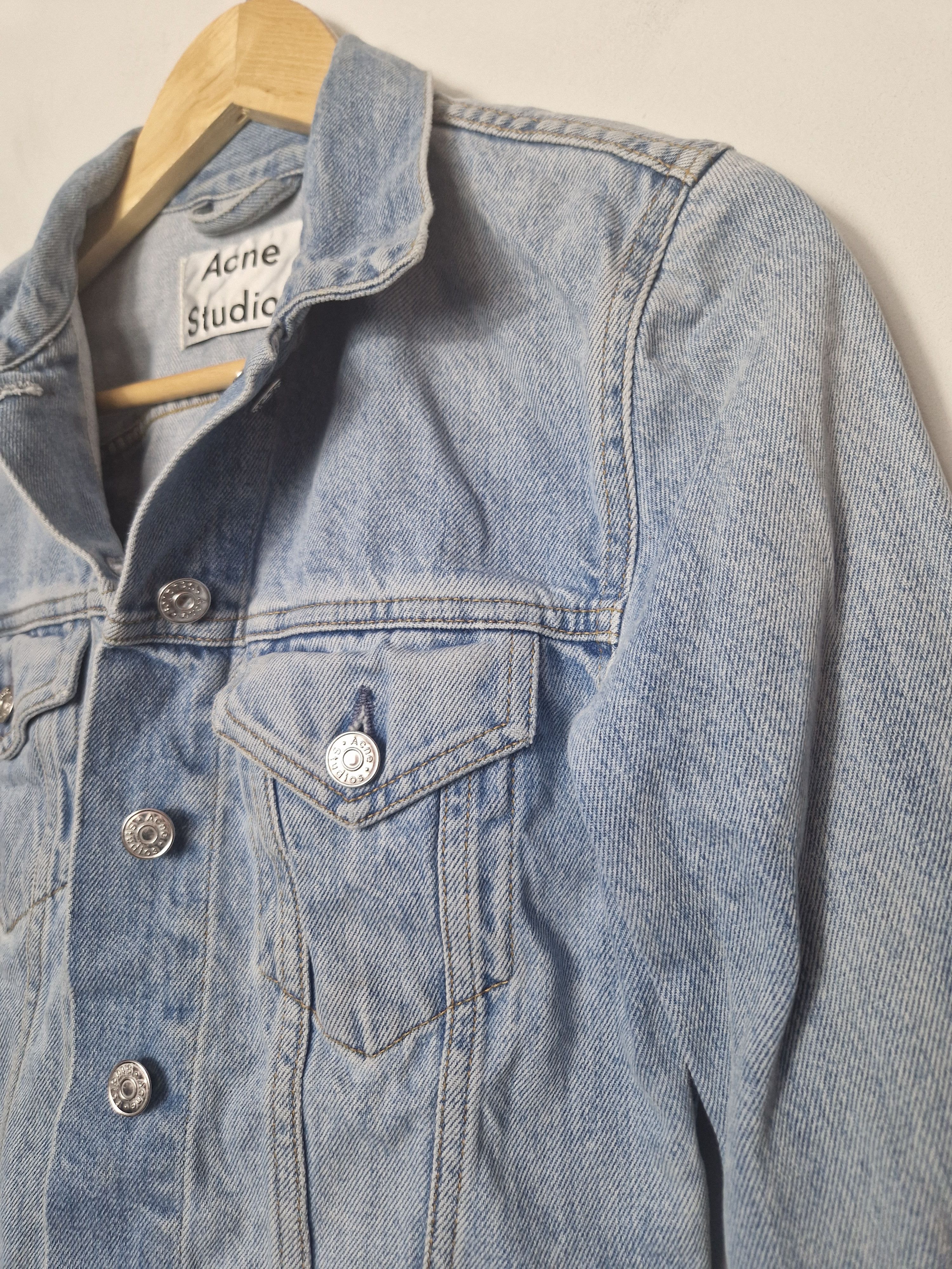 Acne Studios × Japanese Brand Acne Studios jean denim jacket Size S / US 4 / IT 40 - 3 Thumbnail
