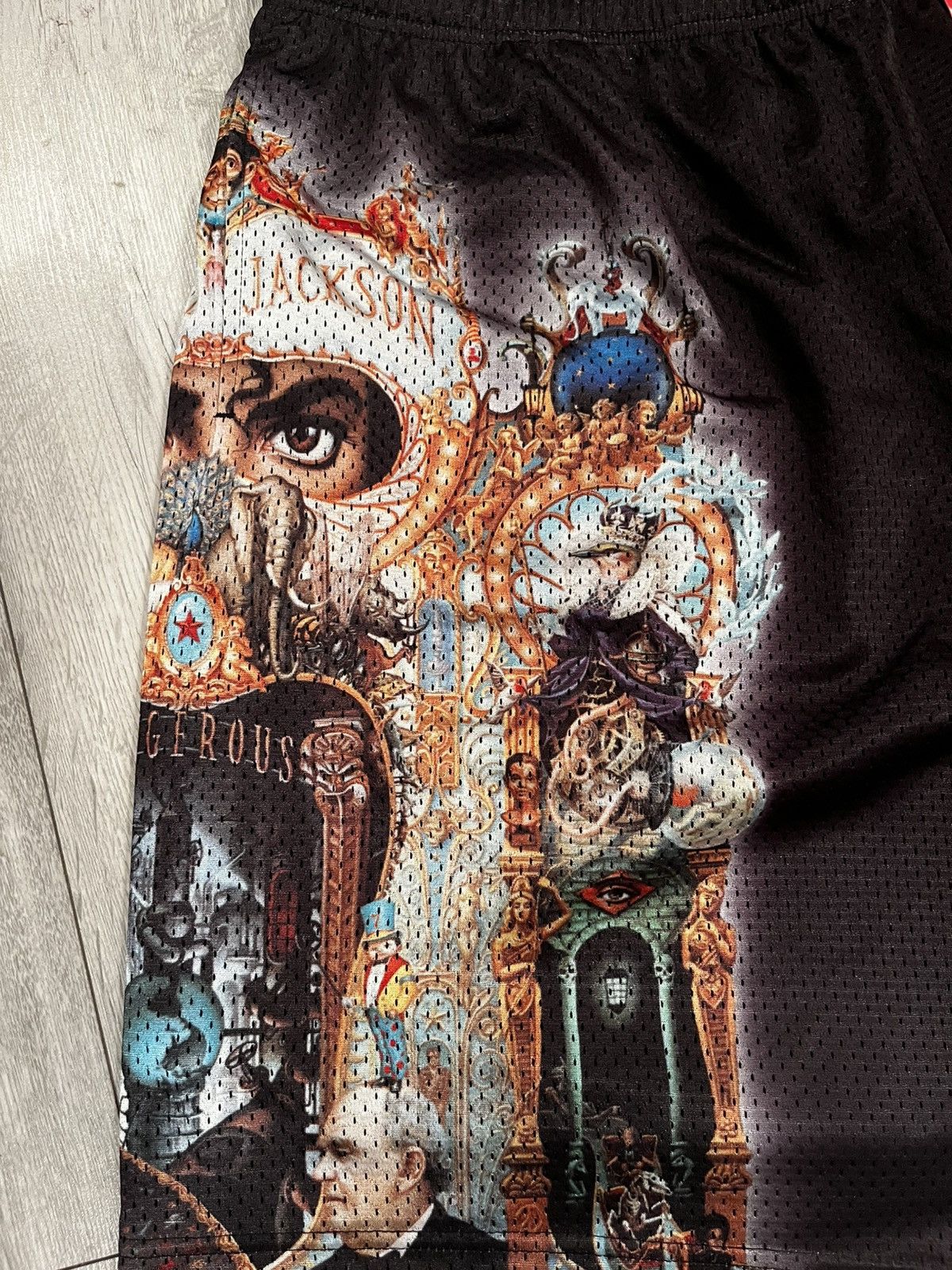 Supreme Michael Jackson Dangerous Mesh Short Black - Size XL