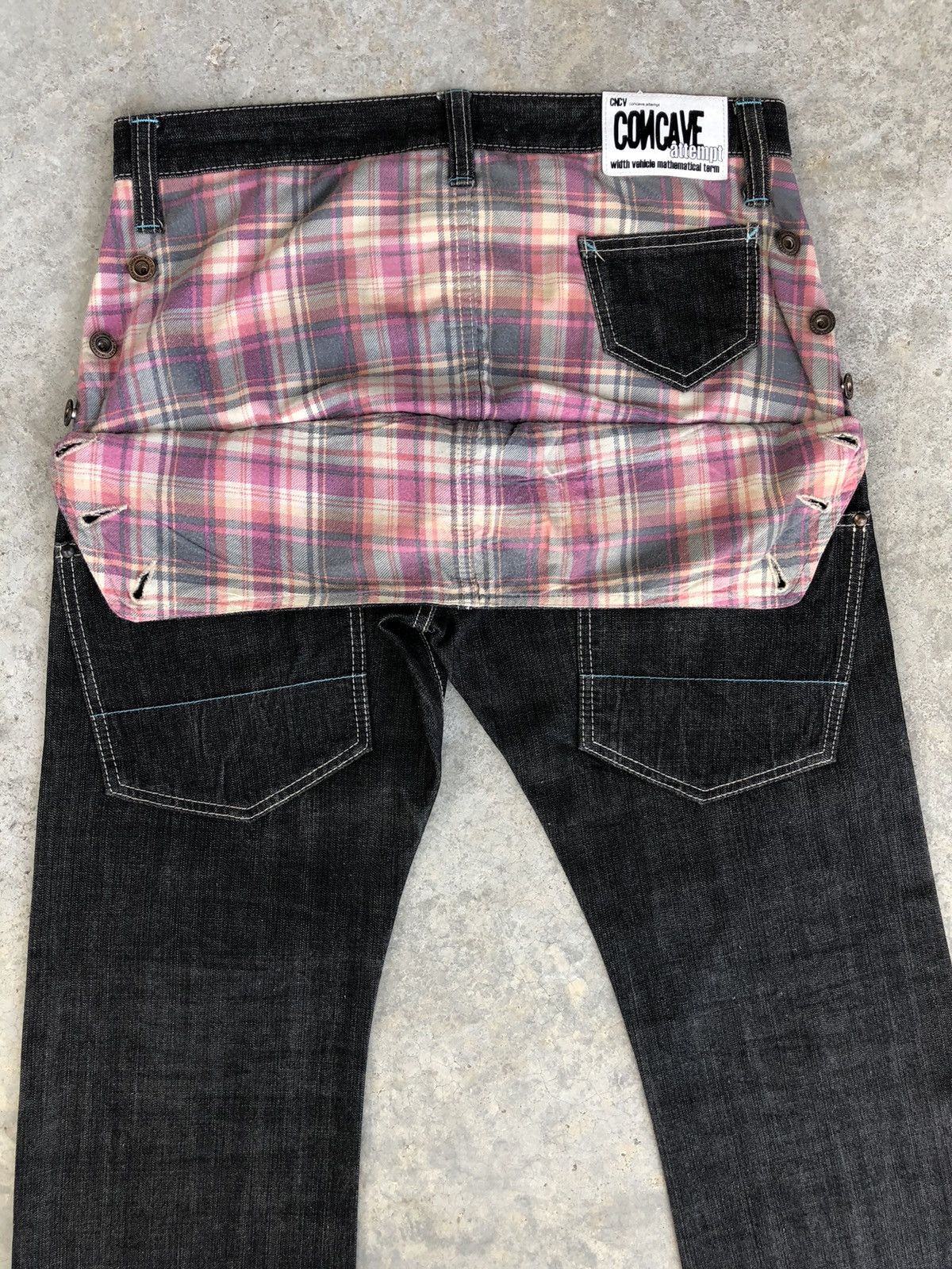 Japanese Brand Japanese Concave attempt Distressed Jeans Size US 32 / EU 48 - 9 Thumbnail