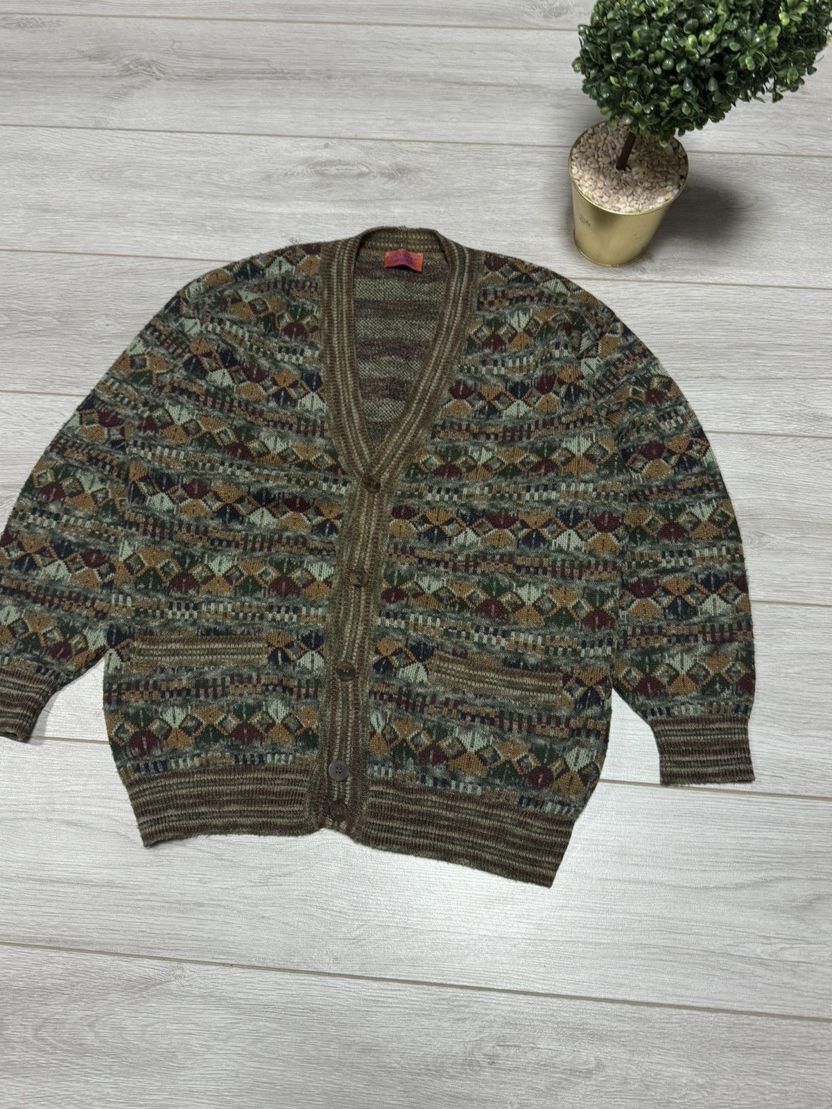 Missoni Missoni Example Abstract Multicolor Knitted Sweater S Size US S / EU 44-46 / 1 - 4 Thumbnail