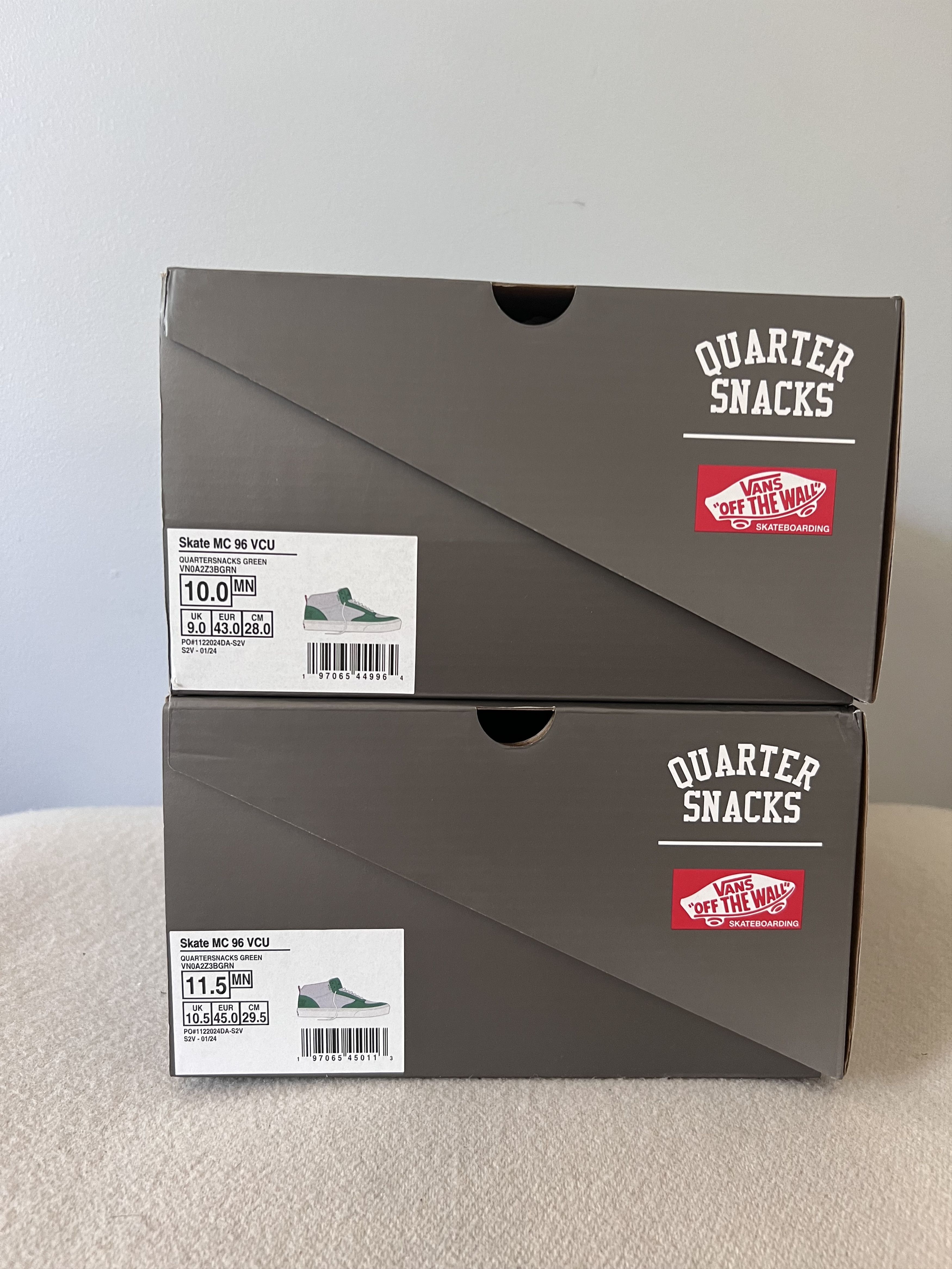 Quartersnacks Quartersnacks Vans Skate MC 96 in Green Size US 10 / EU 43 - 7 Thumbnail