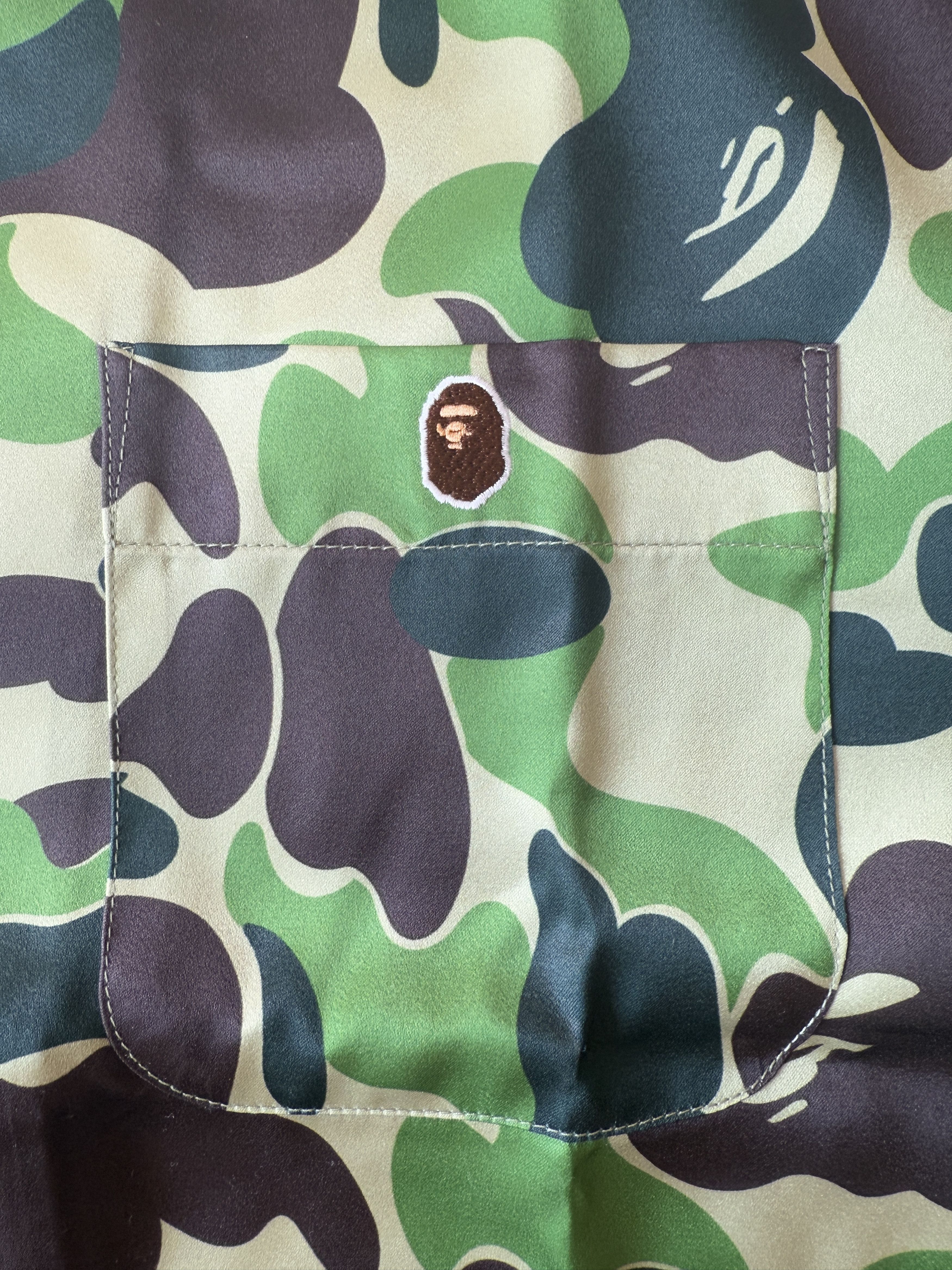 Bape BAPE ABC CAMO OPEN COLLAR SS SHIRTS (SS25) Size US L / EU 52-54 / 3 - 5 Thumbnail