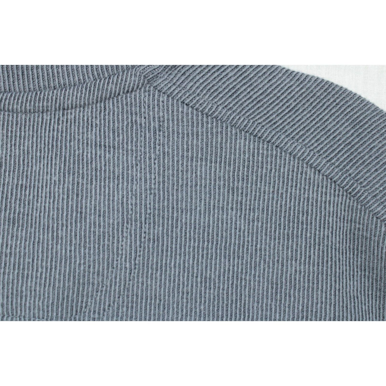 Tommy Bahama Tommy Bahama Ribbed Sweater Men's Medium Gray 1/4 Snap Mock Work Modern Outdoors Size US M / EU 48-50 / 2 - 6 Thumbnail