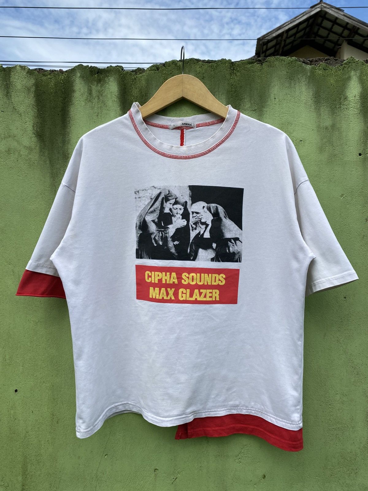 Japanese Brand Armika Cipha Sounds / Max Glazer Tee Avant Garde Art Style Size US XXL / EU 58 / 5 - 1 Thumbnail